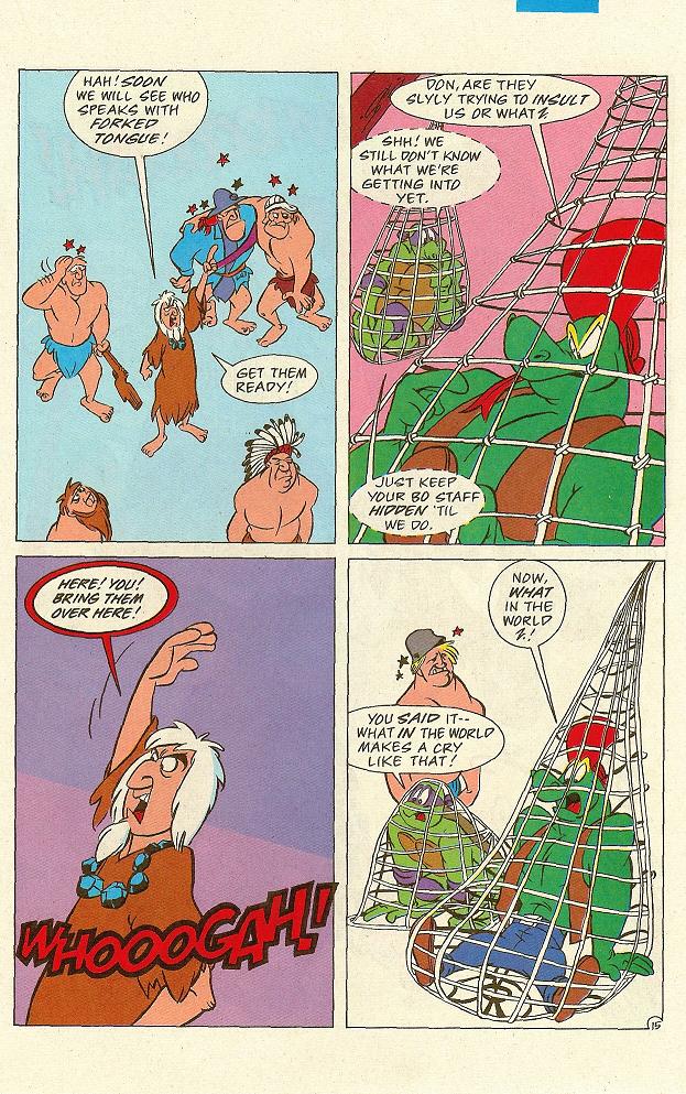 Read online Teenage Mutant Ninja Turtles Presents: Donatello and Leatherhead comic -  Issue #1 - 16