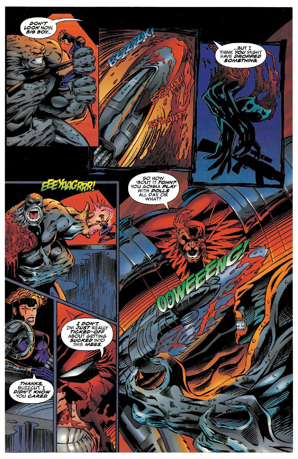 Read online Cyberforce (1992) comic -  Issue # _The Complete Cyberforce (Part 6) - 11