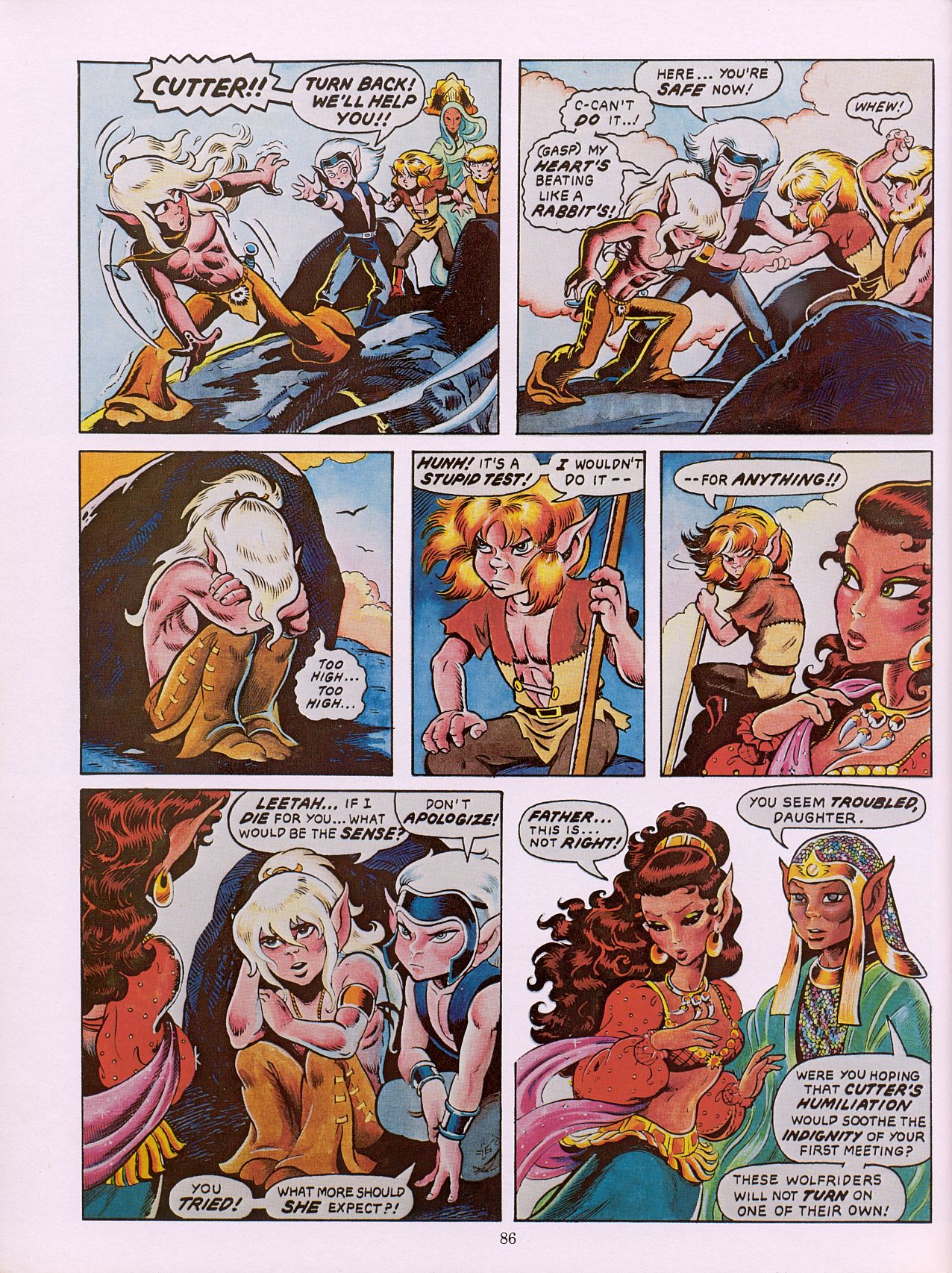 Read online ElfQuest (Starblaze Edition) comic -  Issue # TPB 1 - 94