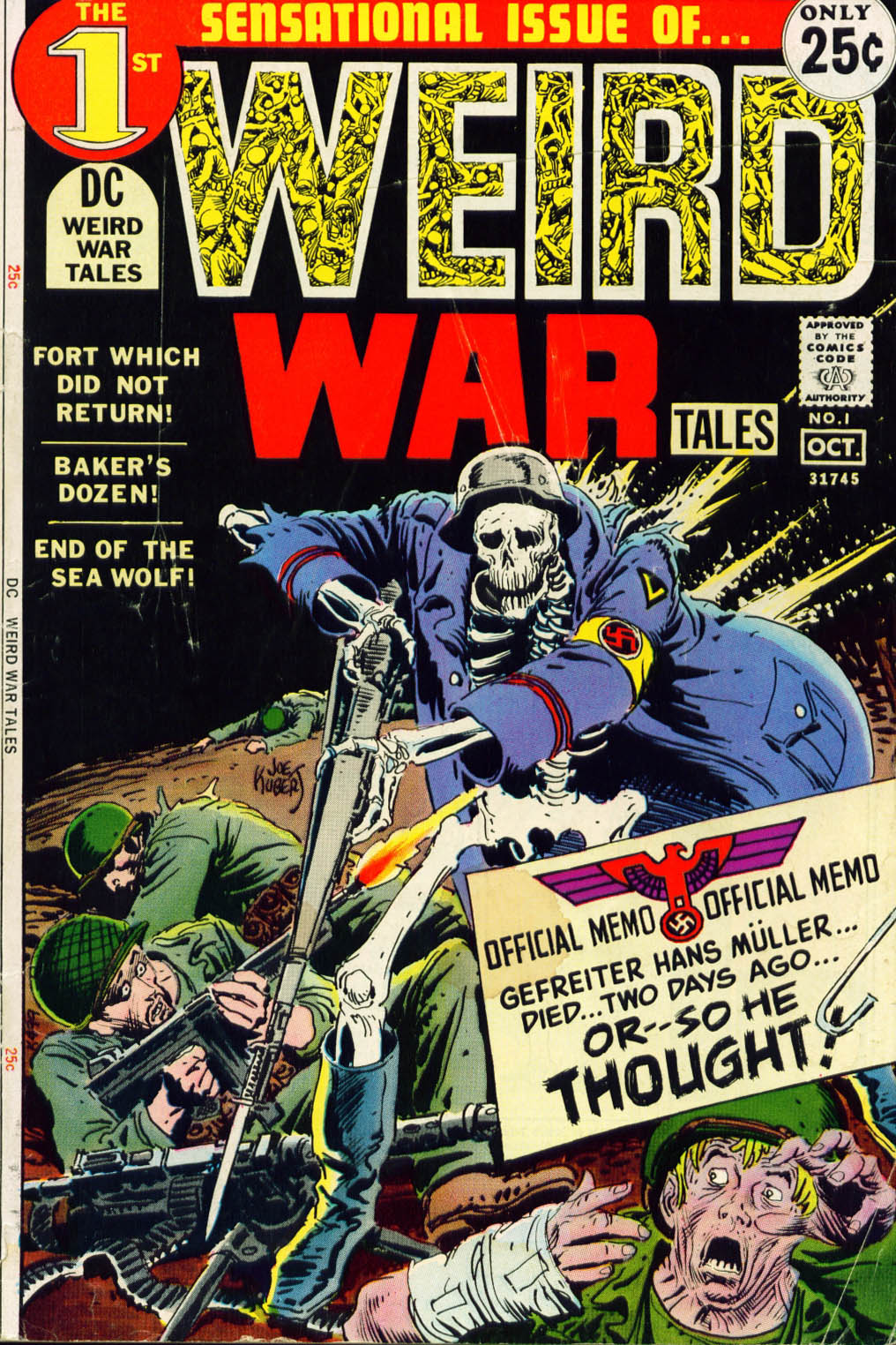 Read online Weird War Tales (1971) comic -  Issue #1 - 1