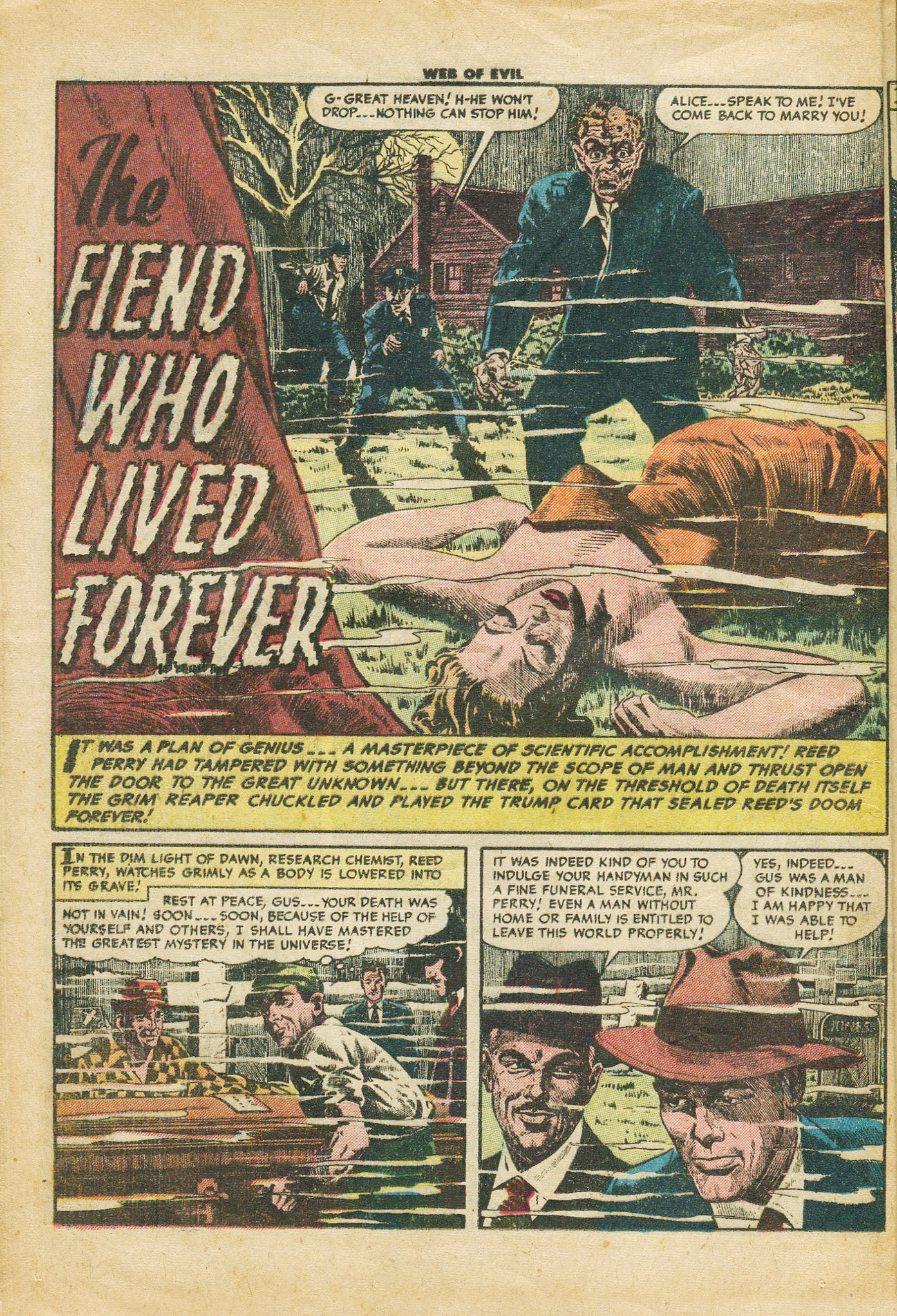 Read online Web of Evil comic -  Issue #17 - 12