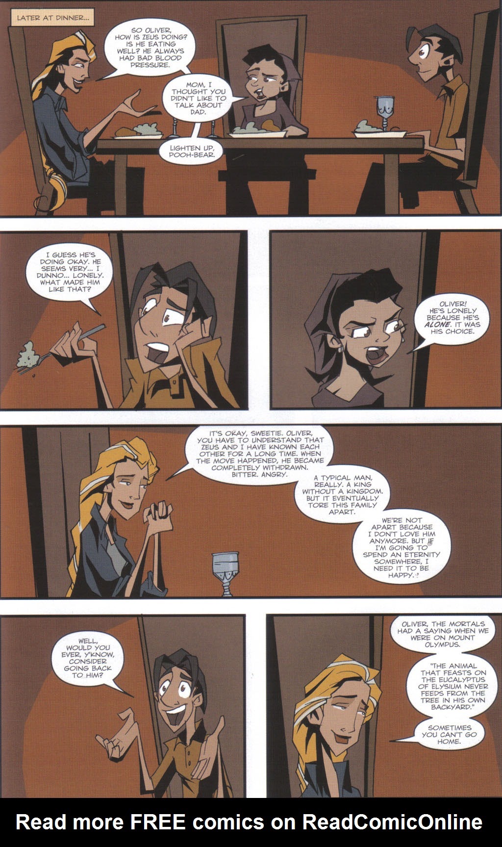 Read online Olympus Heights comic -  Issue #4 - 11