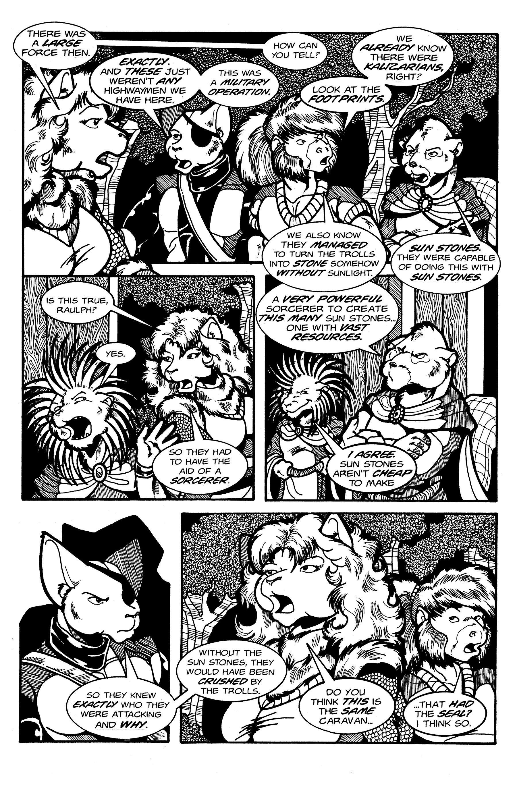 Read online Tall Tails: Thieves' Quest comic -  Issue #4 - 19