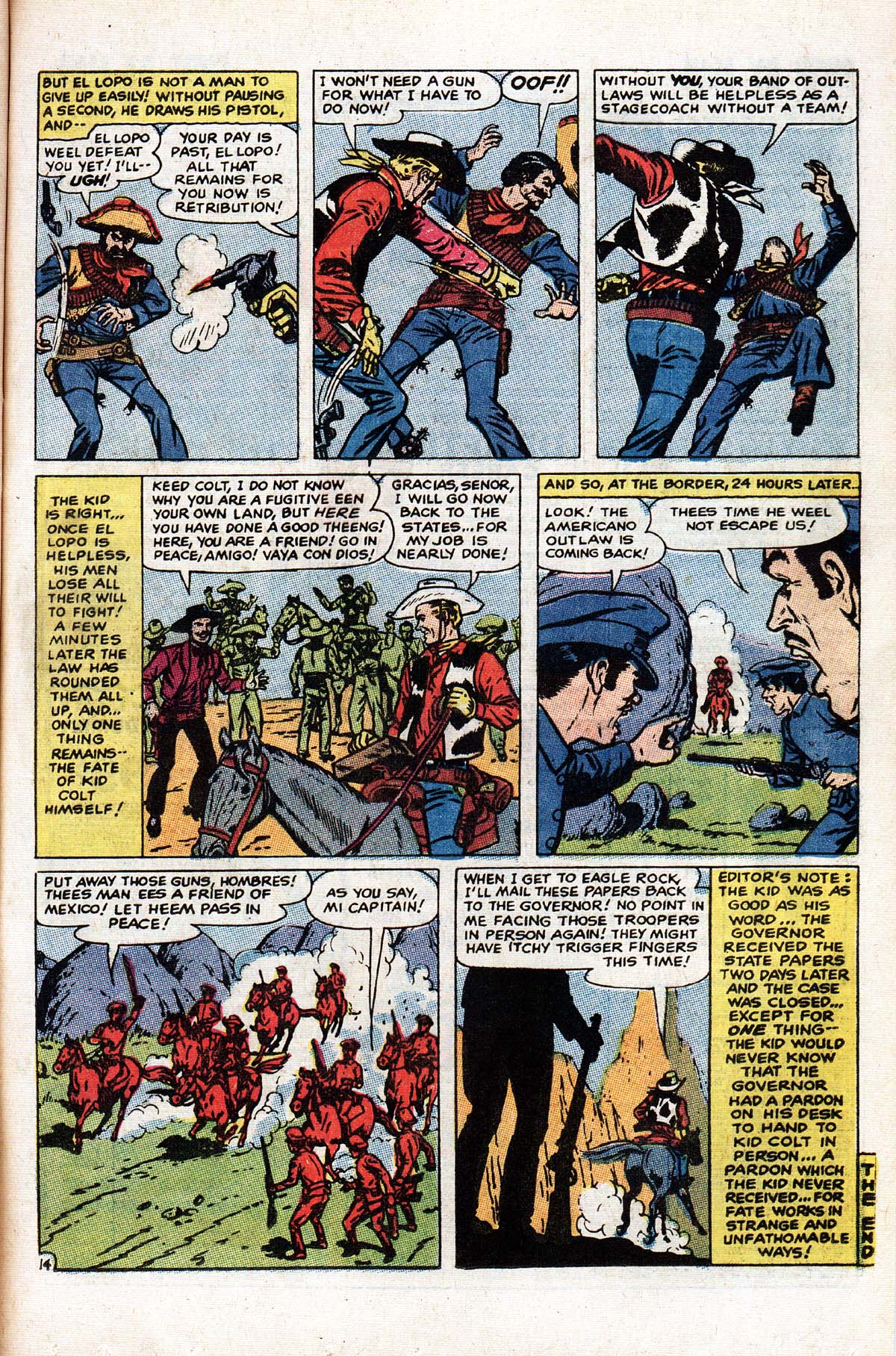 Read online The Mighty Marvel Western comic -  Issue #12 - 35