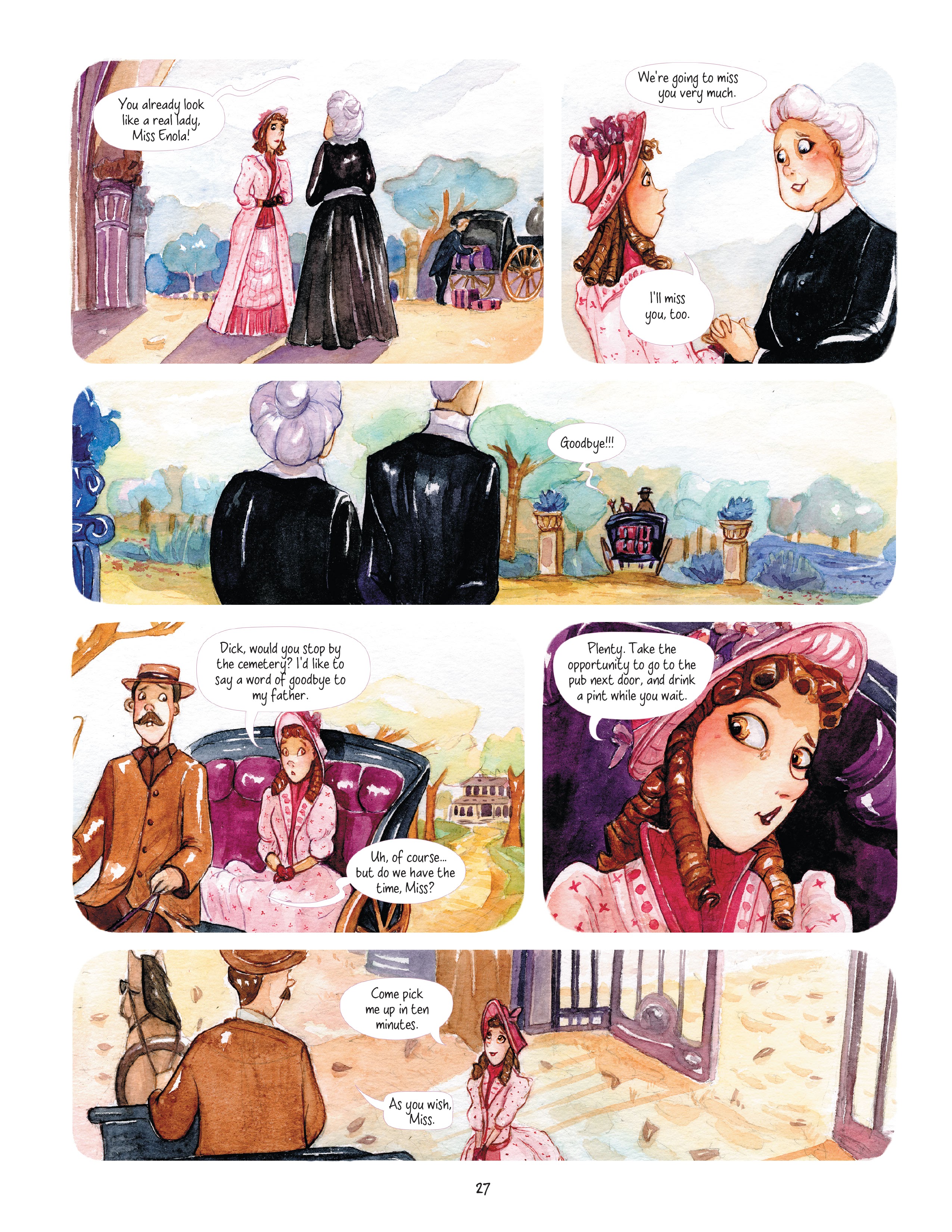 Read online An Enola Holmes Mystery comic -  Issue #1 - 29