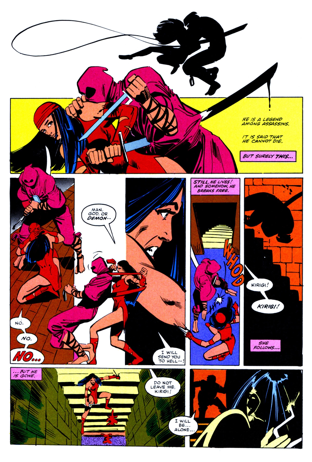 Read online The Elektra Saga comic -  Issue #2 - 34