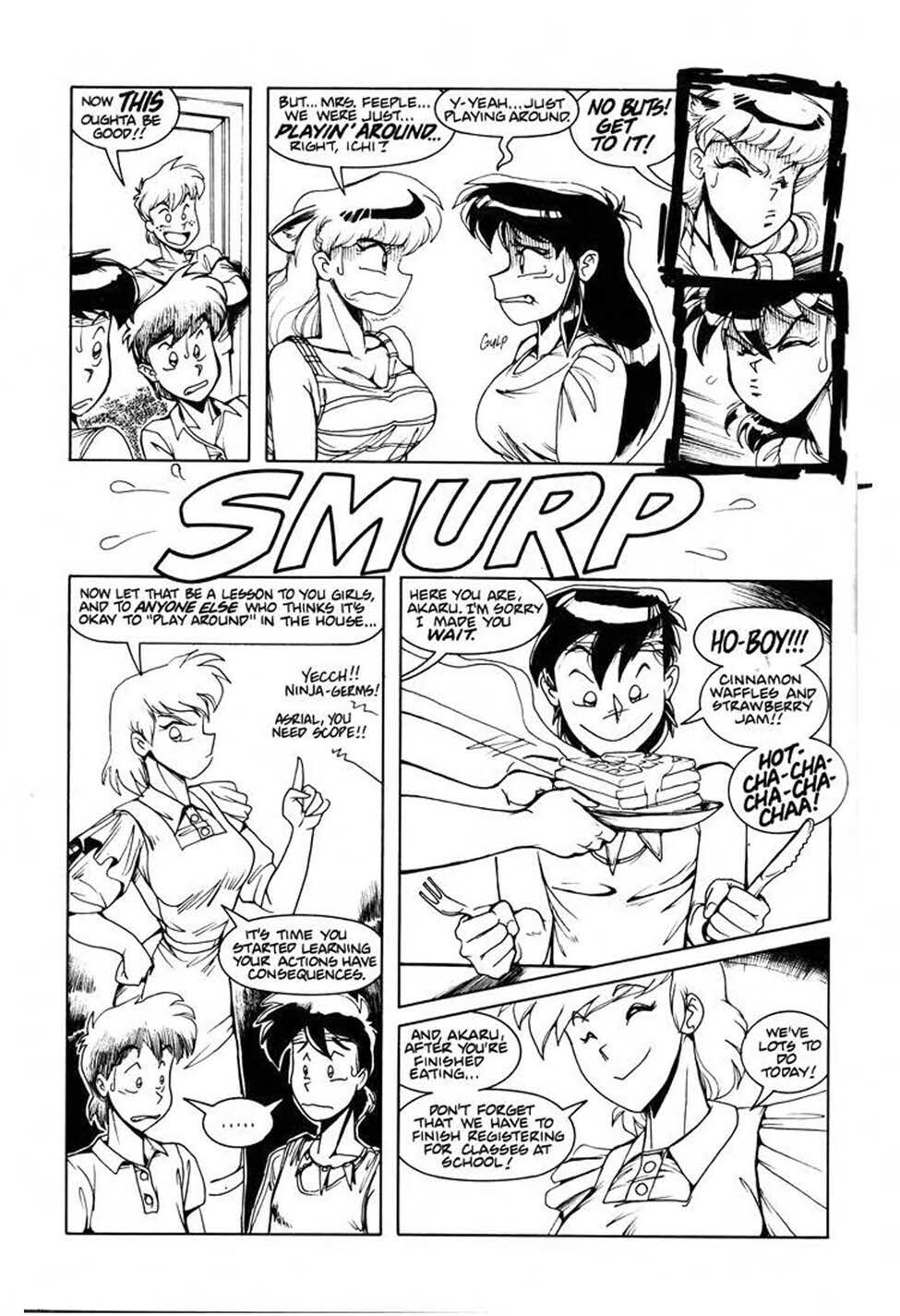 Read online Ninja High School (1986) comic -  Issue #44 - 7