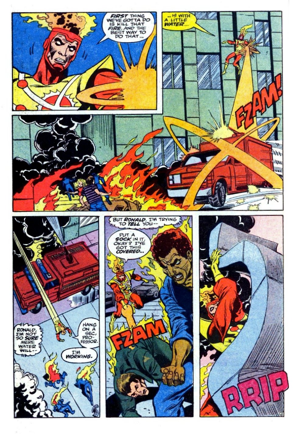 The Fury of Firestorm Issue #33 #37 - English 7
