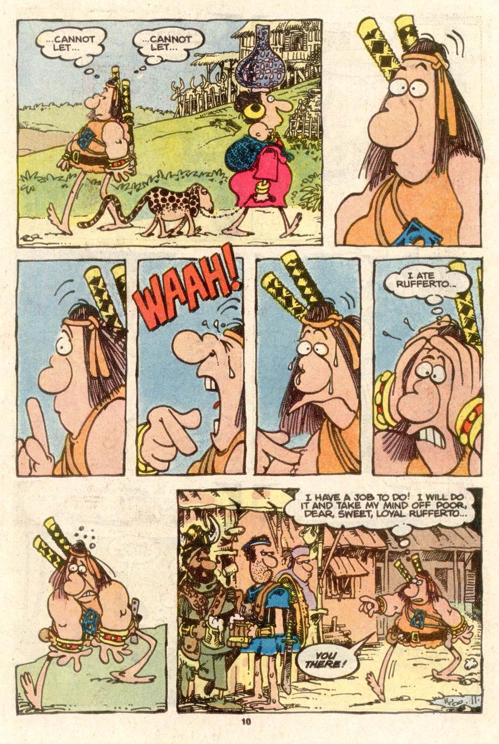 Read online Sergio Aragonés Groo the Wanderer comic -  Issue #38 - 10