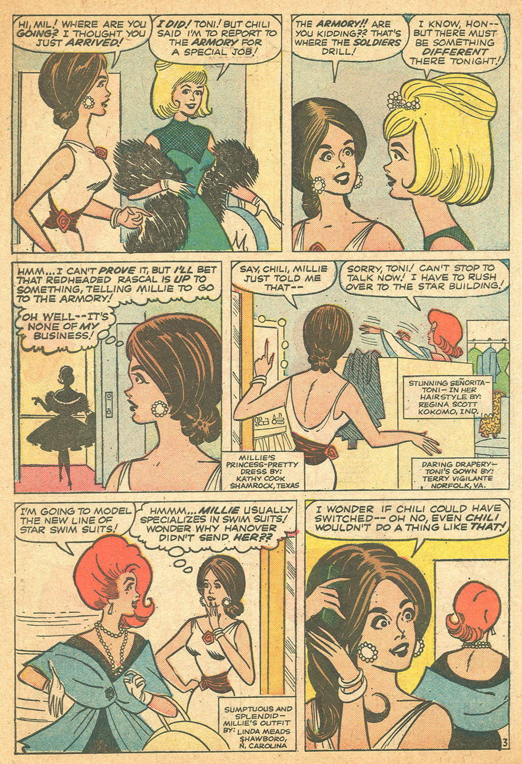 Read online Millie the Model comic -  Issue #115 - 30