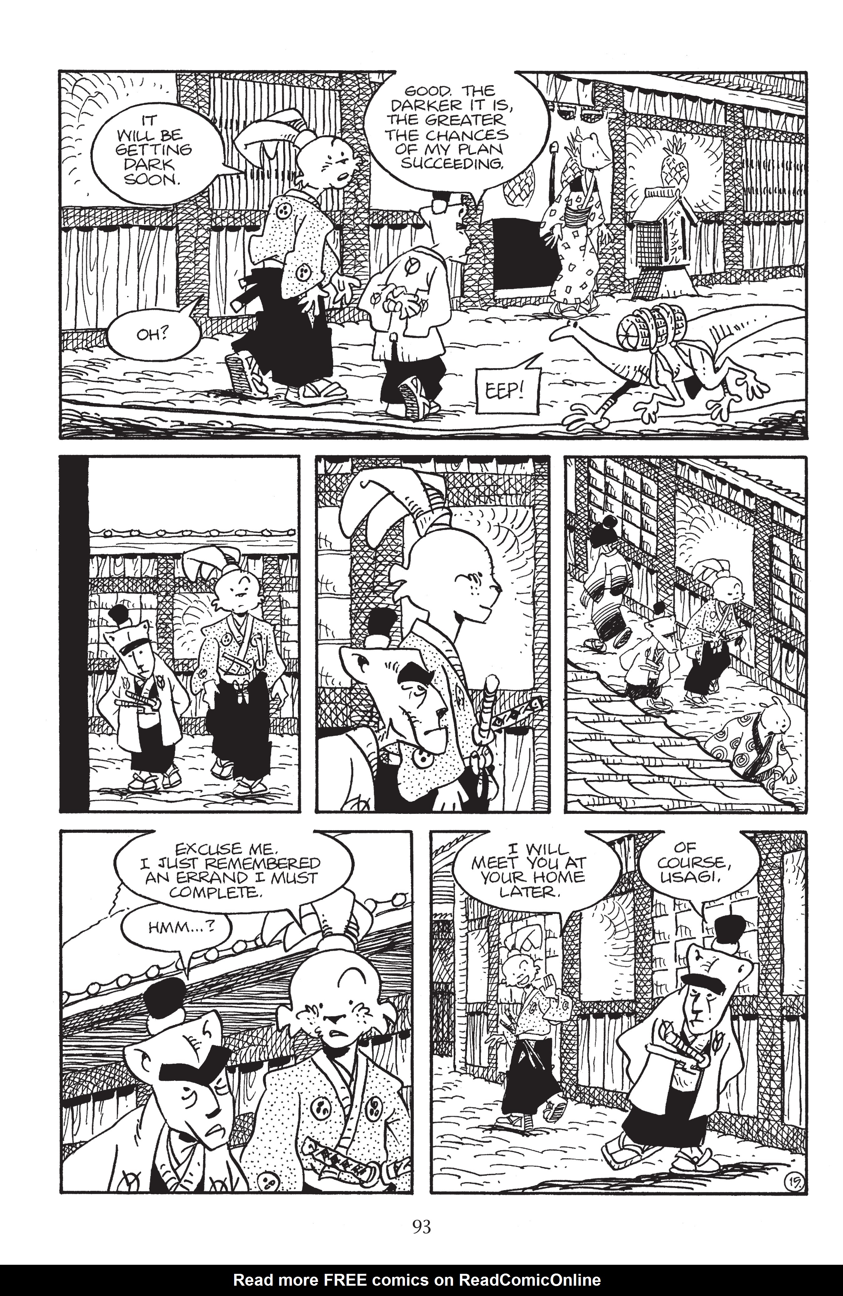 Read online Usagi Yojimbo: The Hidden comic -  Issue # _TPB (Part 1) - 92