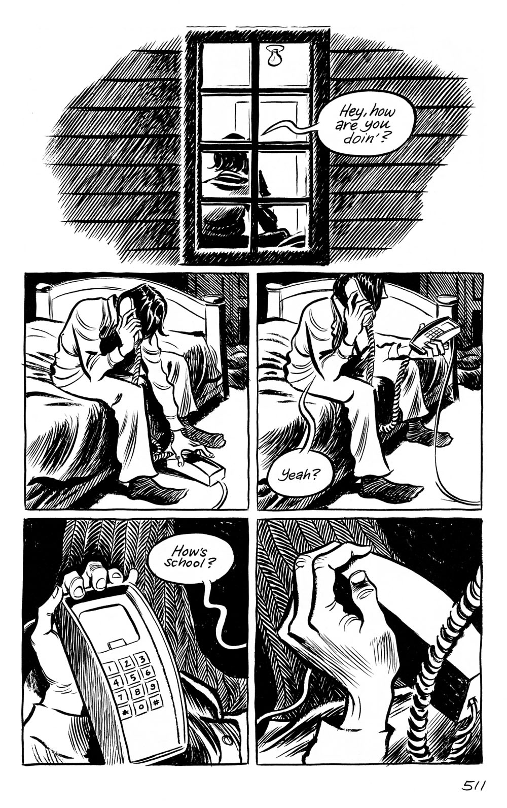 Read online Blankets comic -  Issue #3 - 136