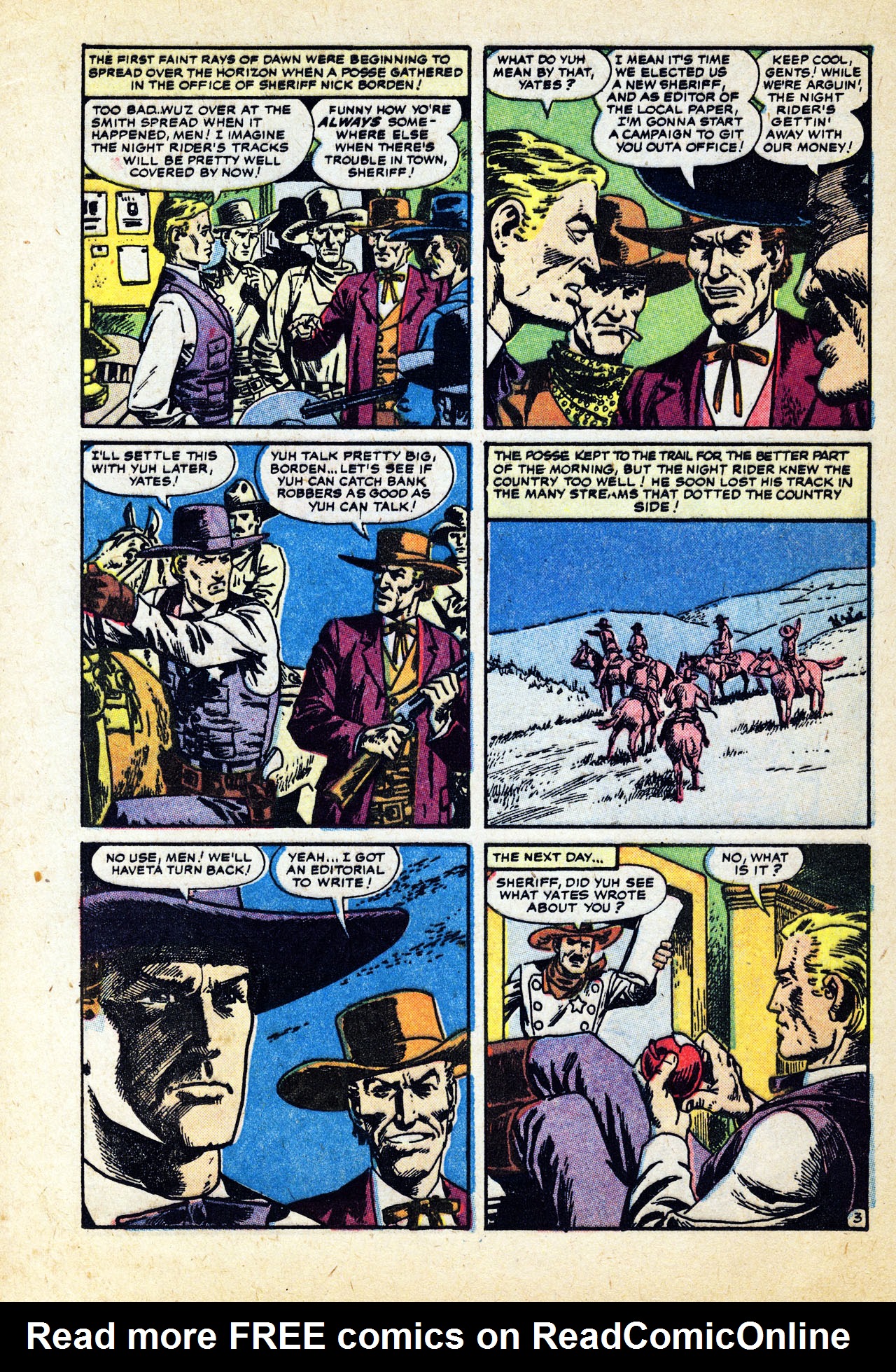 Read online Western Outlaws (1954) comic -  Issue #16 - 20