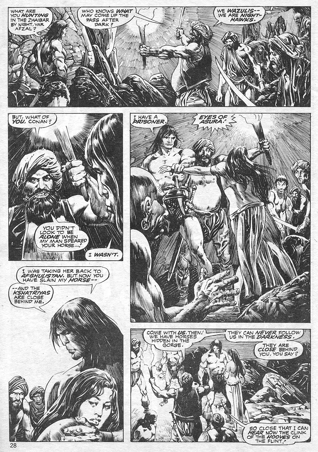 Read online The Savage Sword Of Conan comic -  Issue #16 - 28