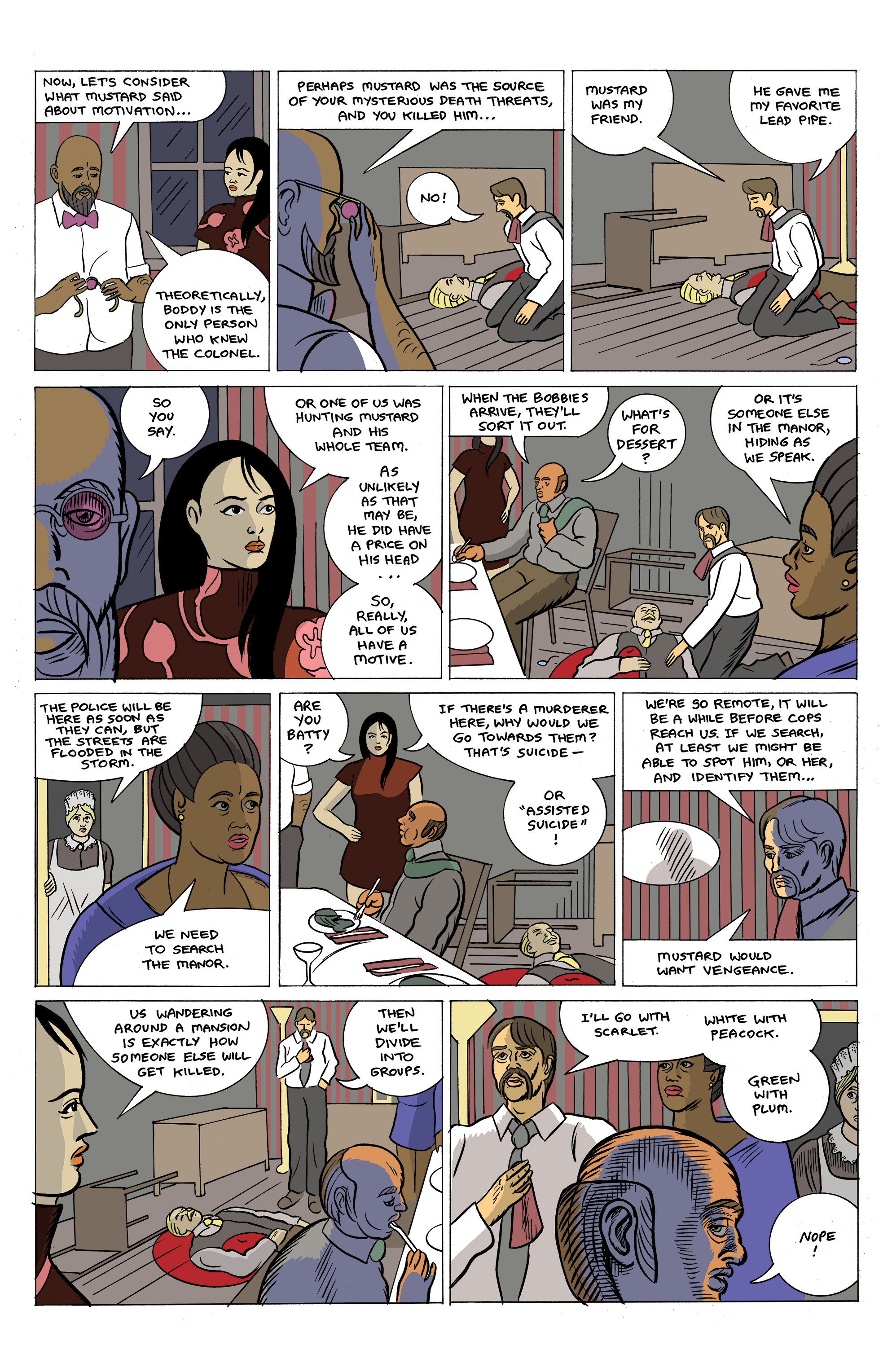 Read online Clue: Candlestick comic -  Issue # _TPB - 19