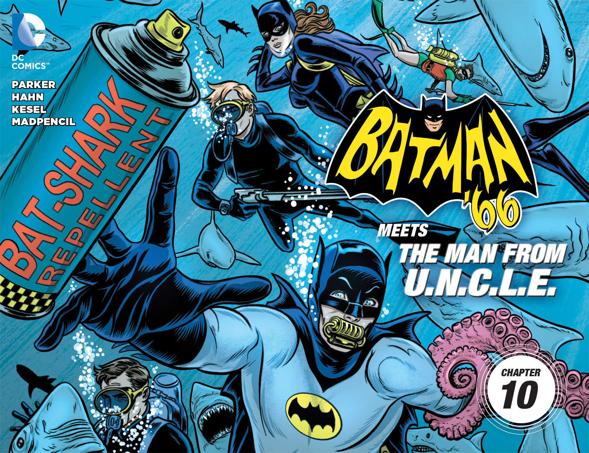 Read online Batman '66 Meets the Man from U.N.C.L.E. comic -  Issue #10 - 1