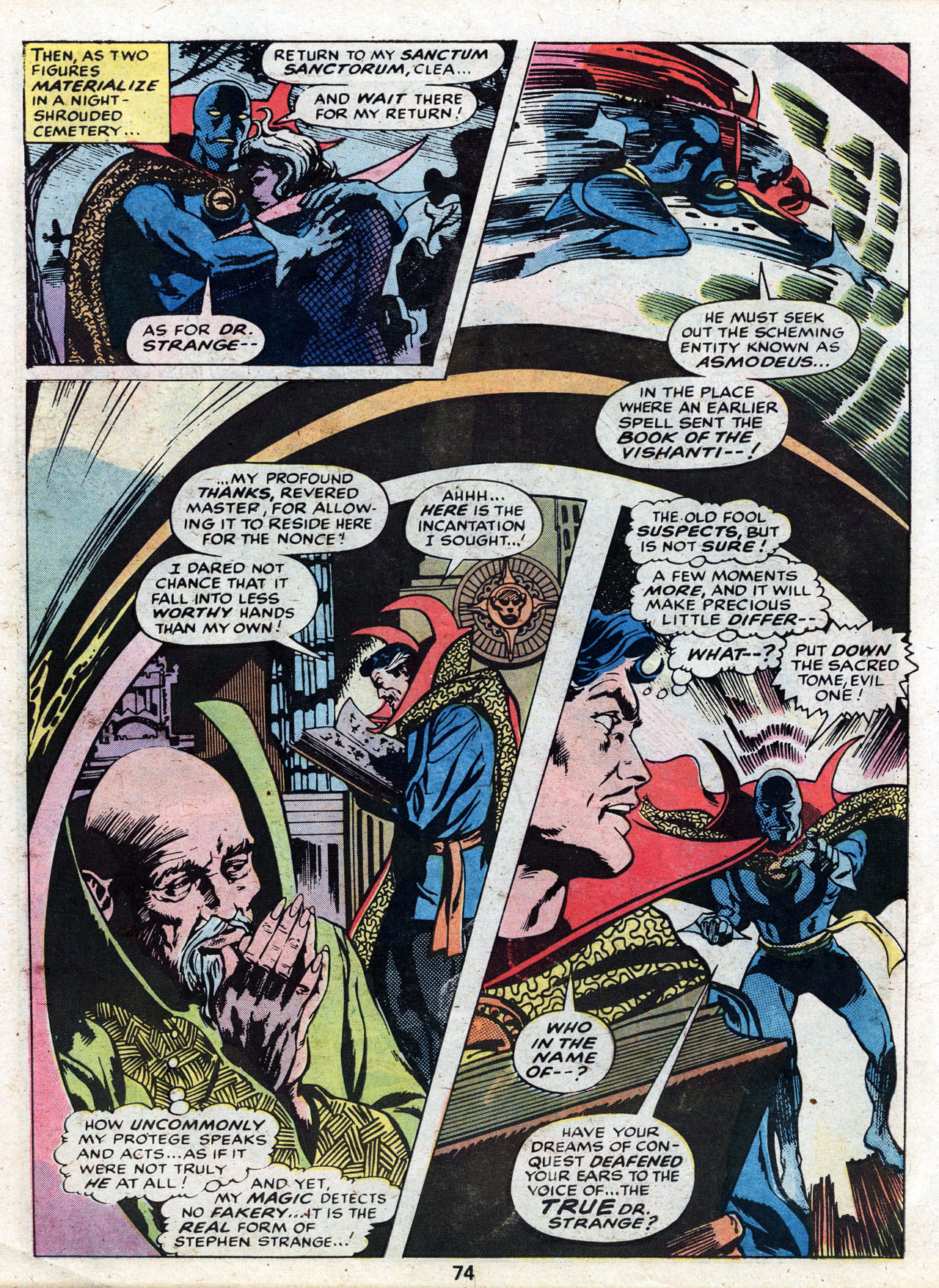Read online Marvel Treasury Edition comic -  Issue #6 - 72