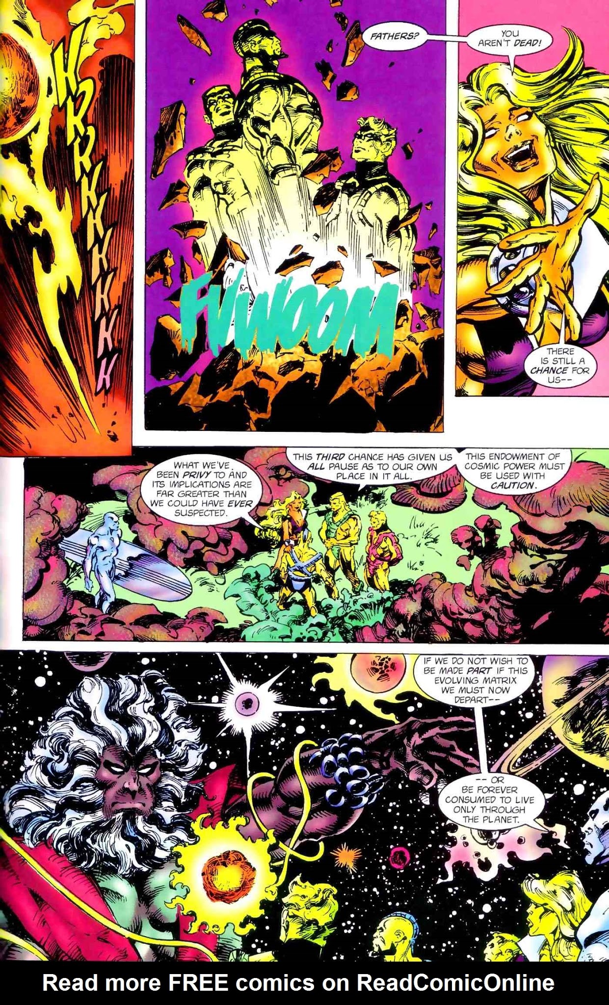 Read online Cosmic Powers Unlimited comic -  Issue #2 - 37