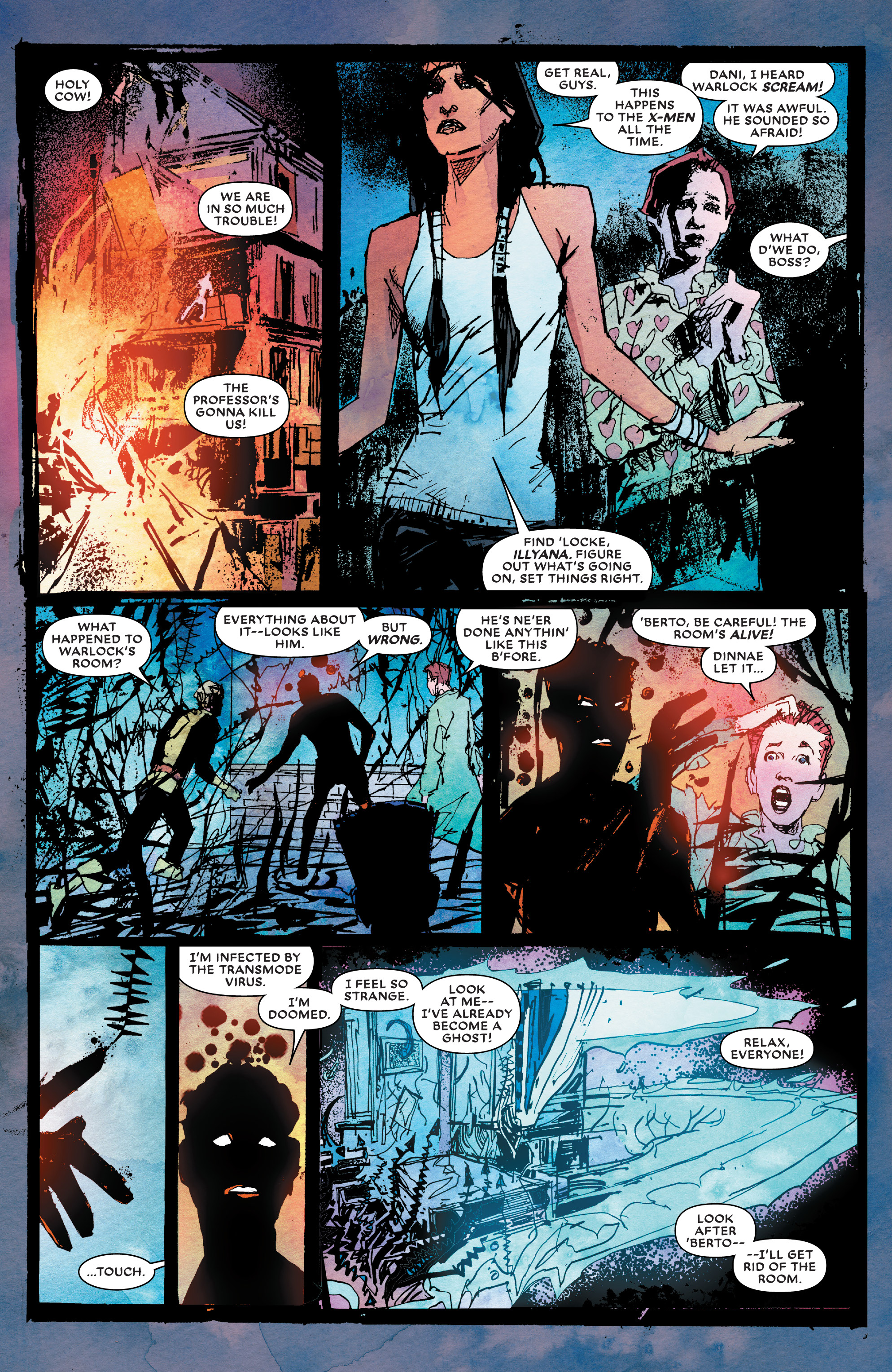 Read online New Mutants: War Children comic -  Issue # Full - 6
