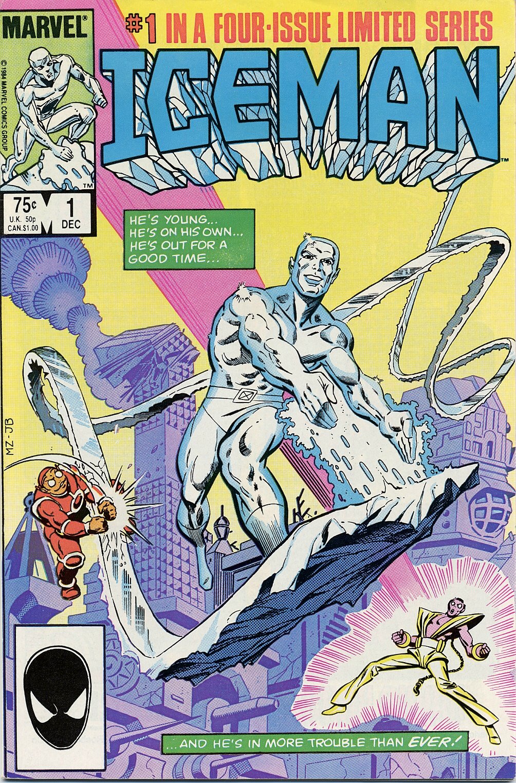 Read online Iceman (1984) comic -  Issue #1 - 1