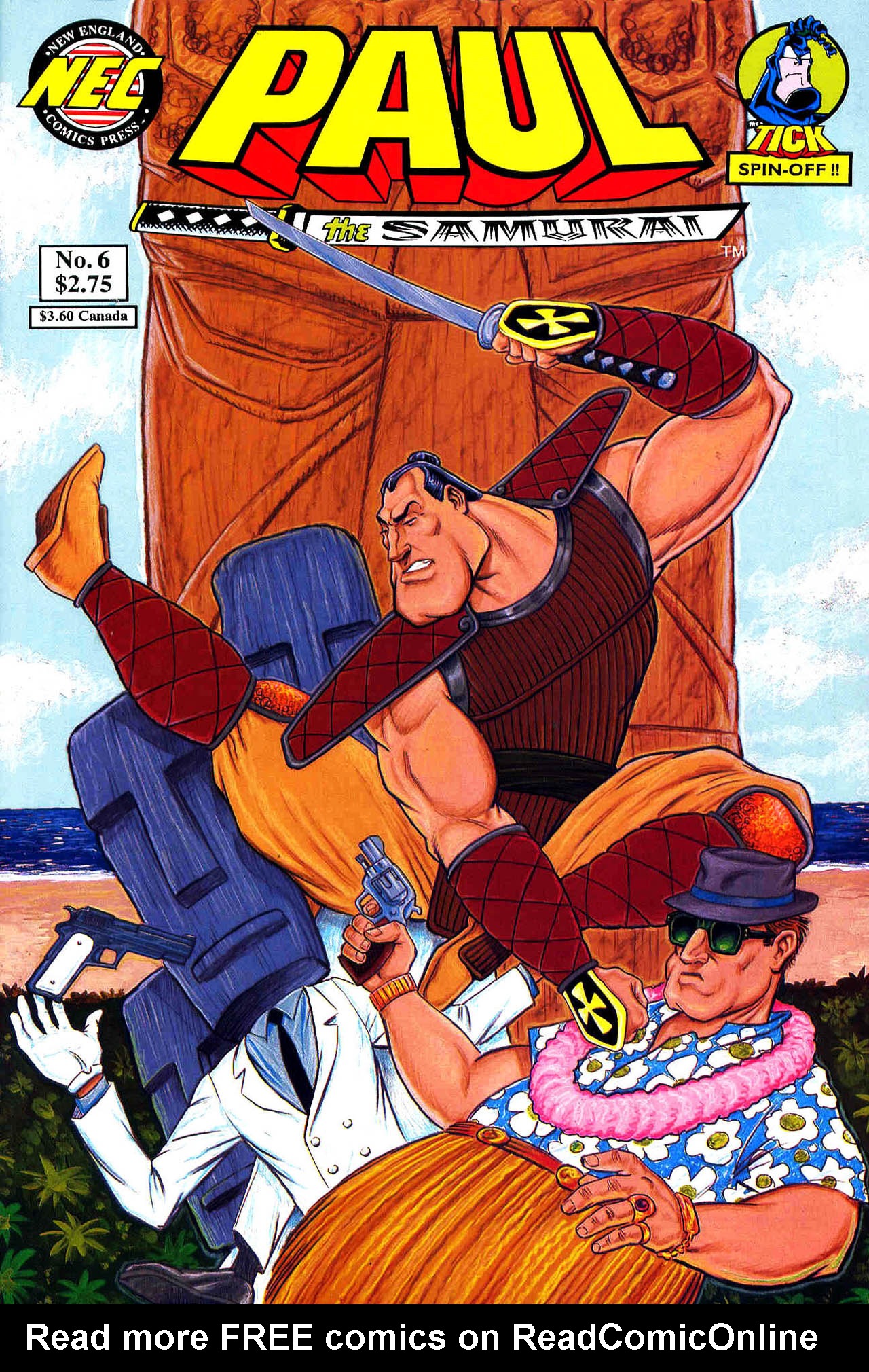 Read online Paul the Samurai (1992) comic -  Issue #6 - 1