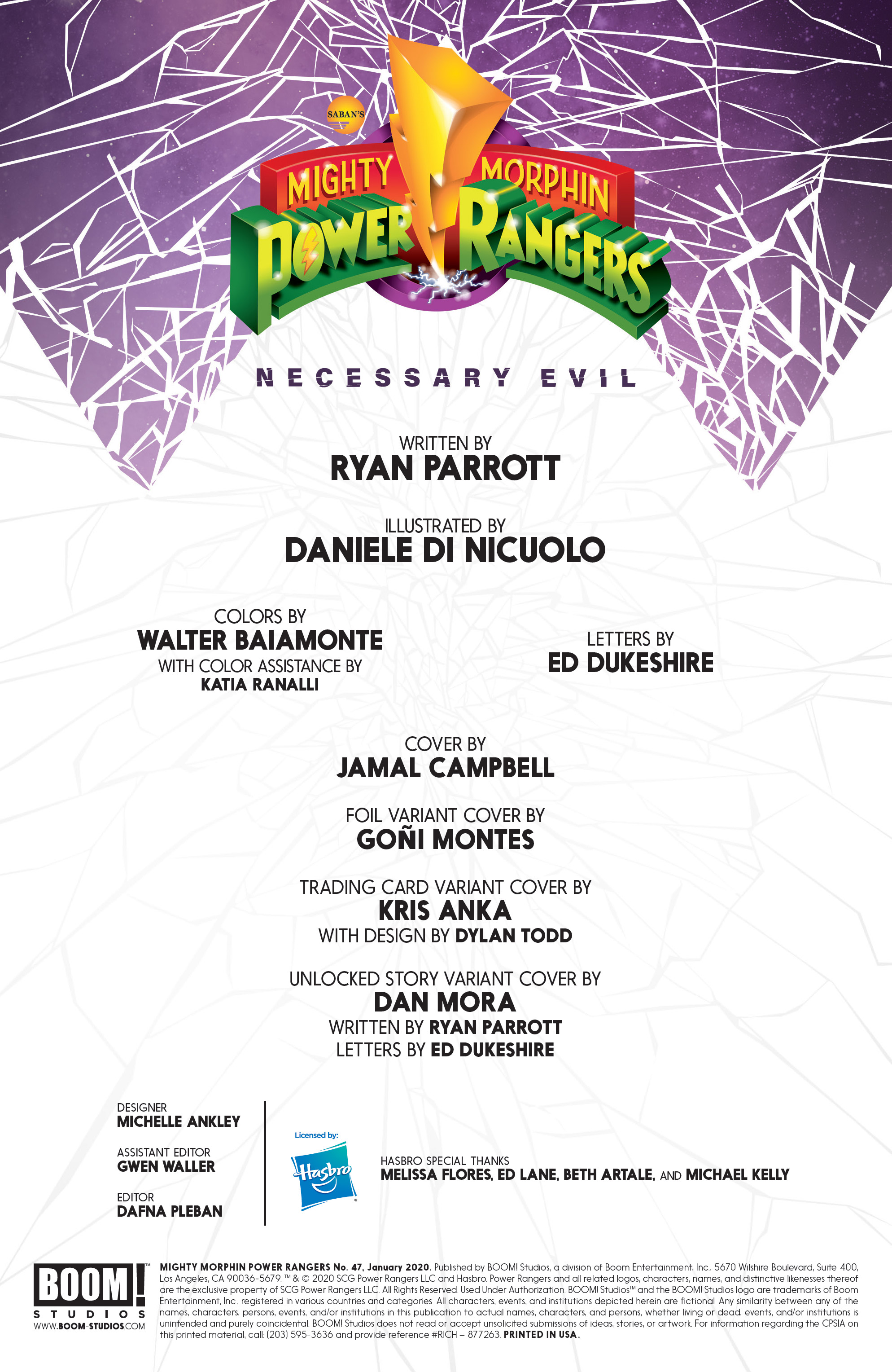 Read online Mighty Morphin Power Rangers comic -  Issue #47 - 2