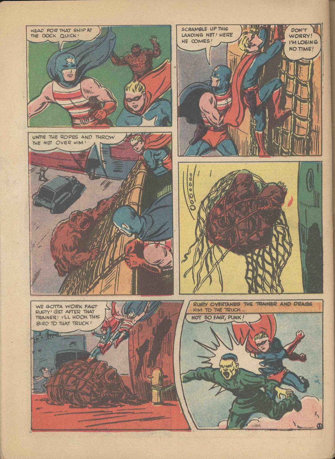 Captain Aero Comics issue 11 - Page 54