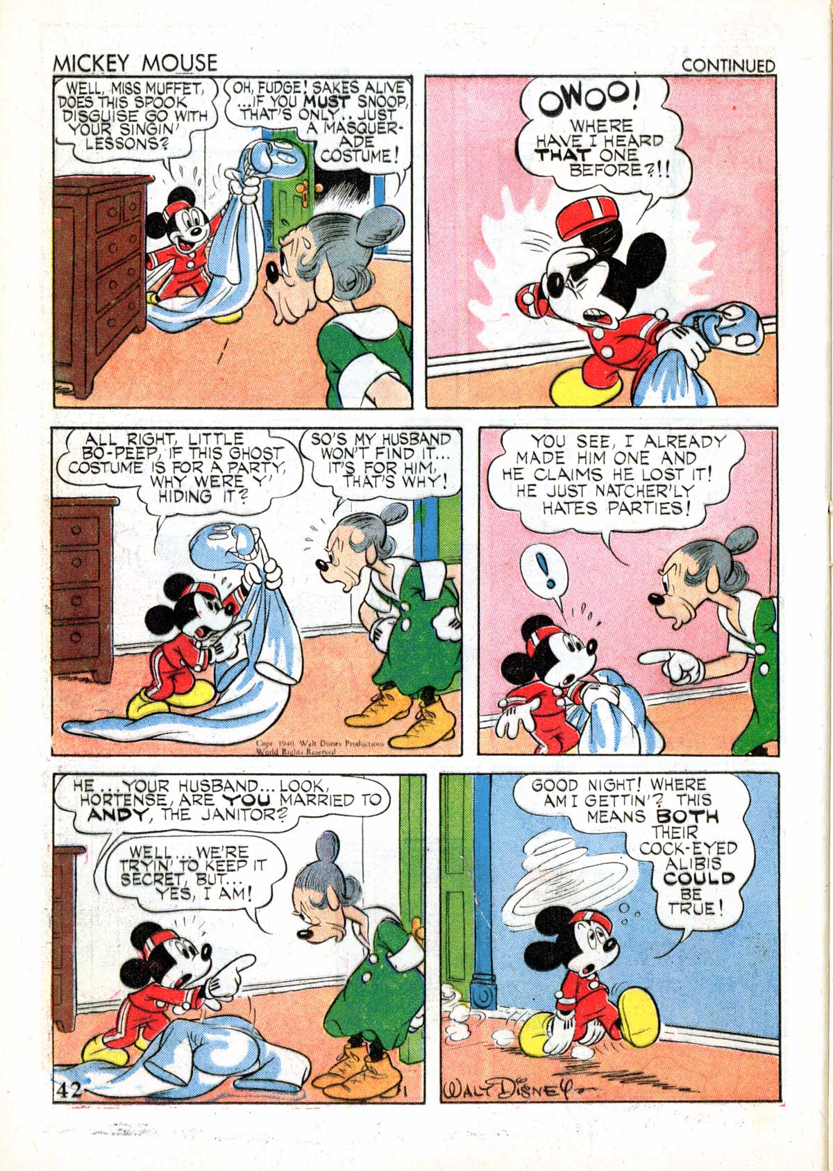 Read online Walt Disney's Comics and Stories comic -  Issue #33 - 44