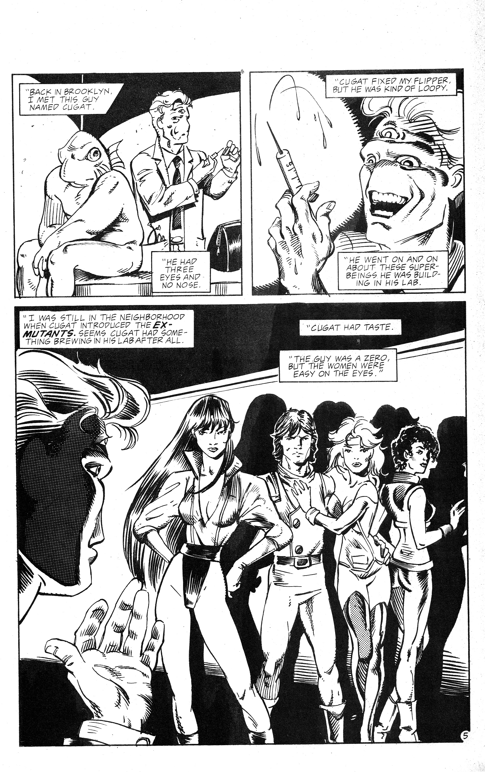 Read online Ex-Mutants: The Shattered Earth Chronicles comic -  Issue #1 - 7