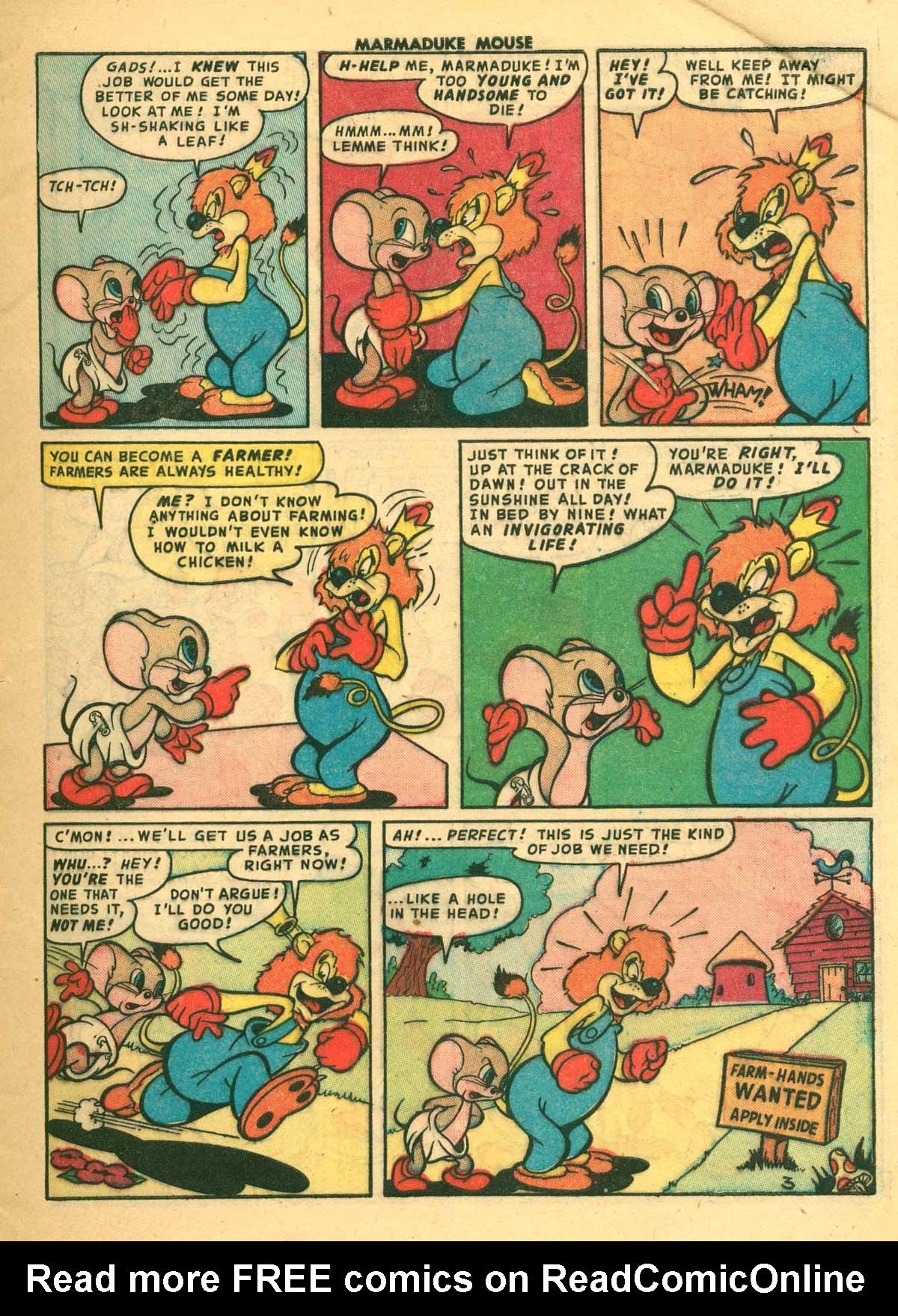 Read online Marmaduke Mouse comic -  Issue #33 - 5