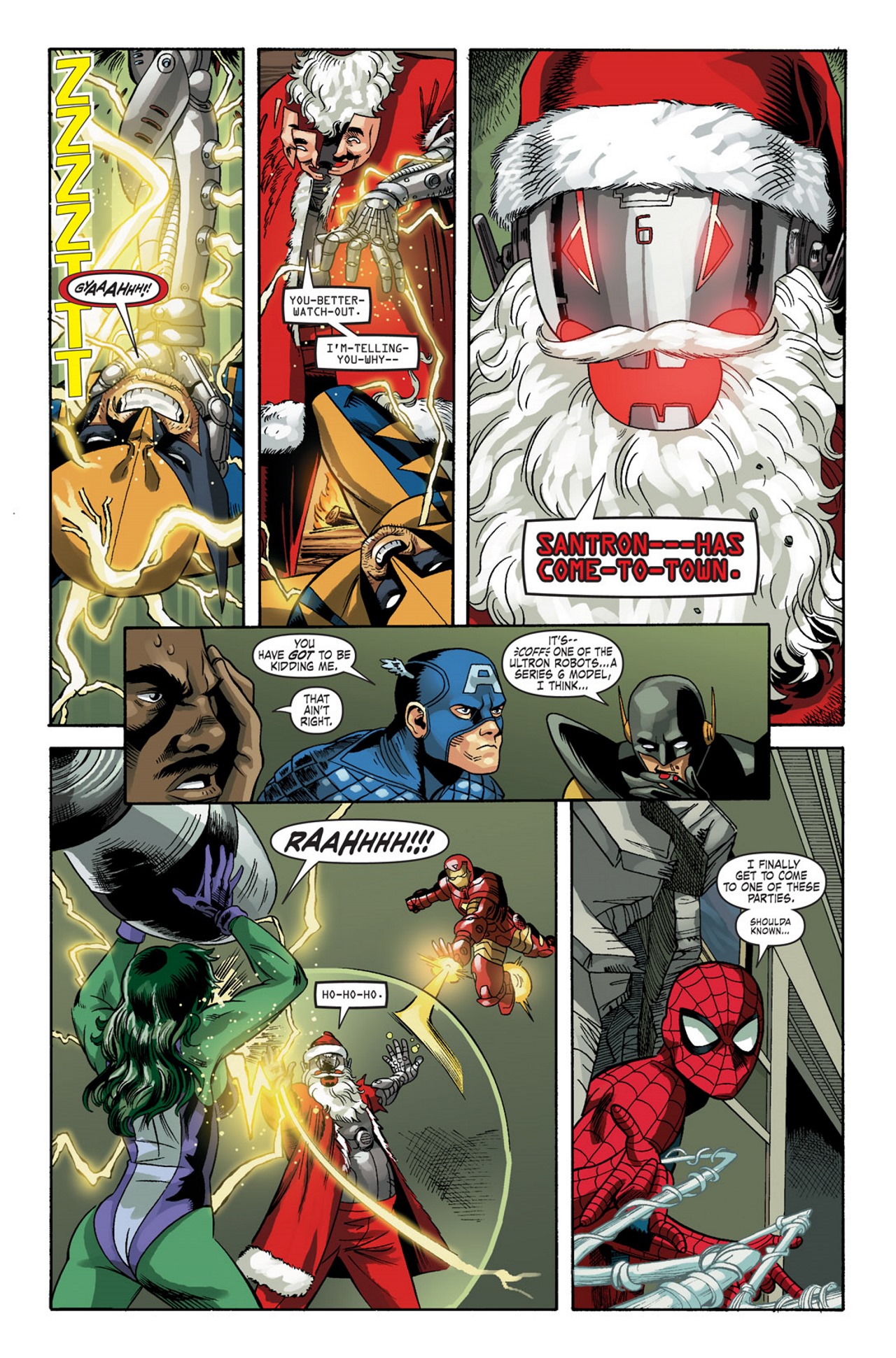 Read online Marvel Holiday Special (1991) comic -  Issue #2005 - 30