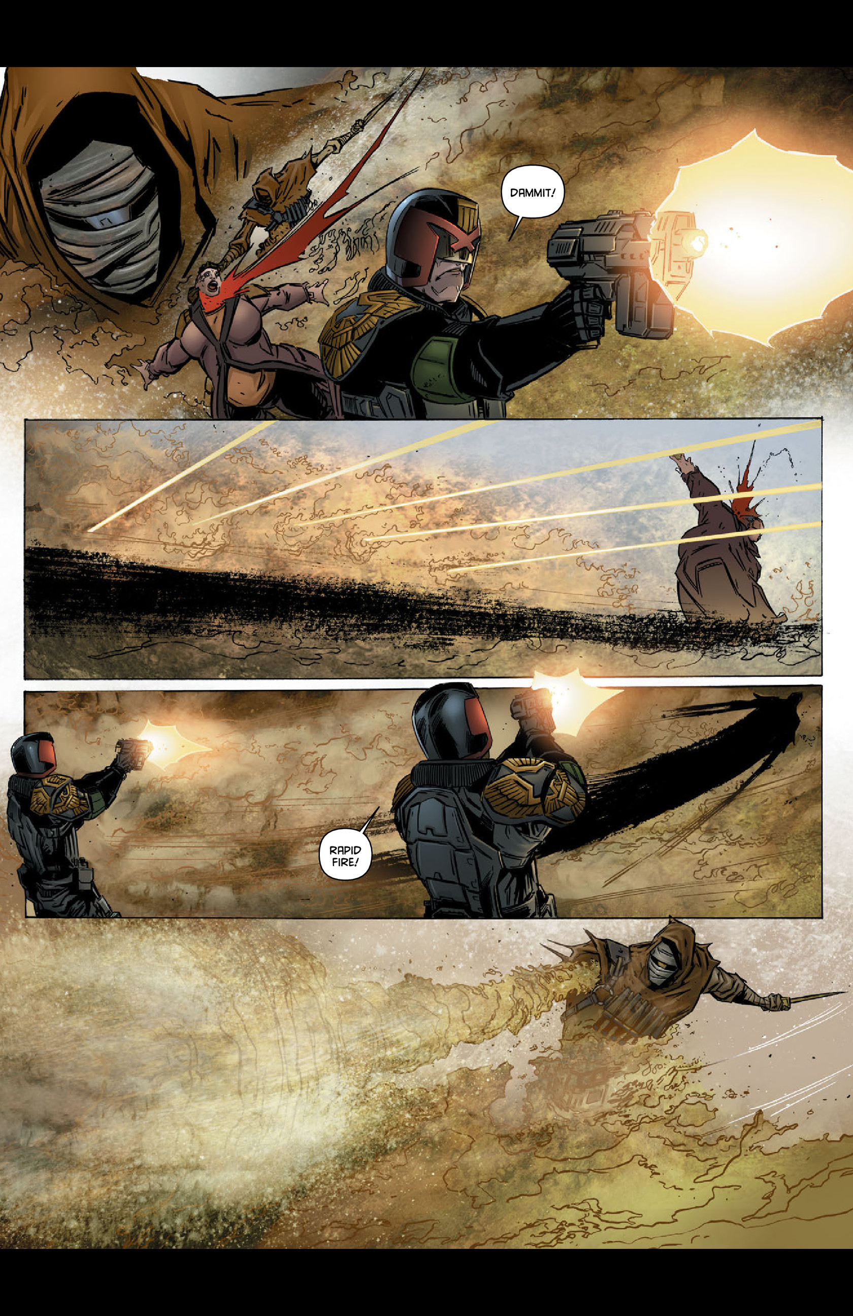 Read online Dredd: Dust comic -  Issue #1 - 19