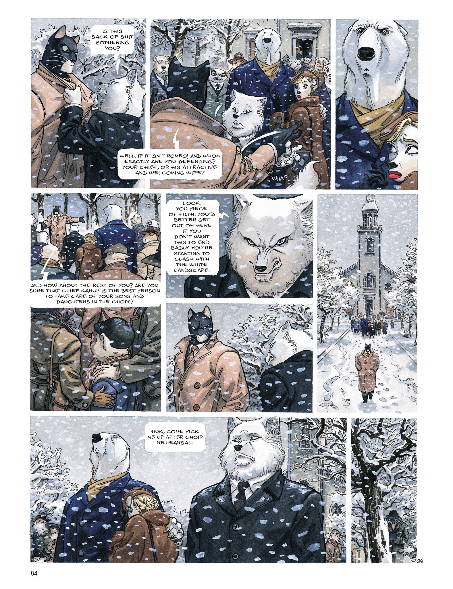 Read online Blacksad: The Collected Stories comic -  Issue # TPB (Part 1) - 85