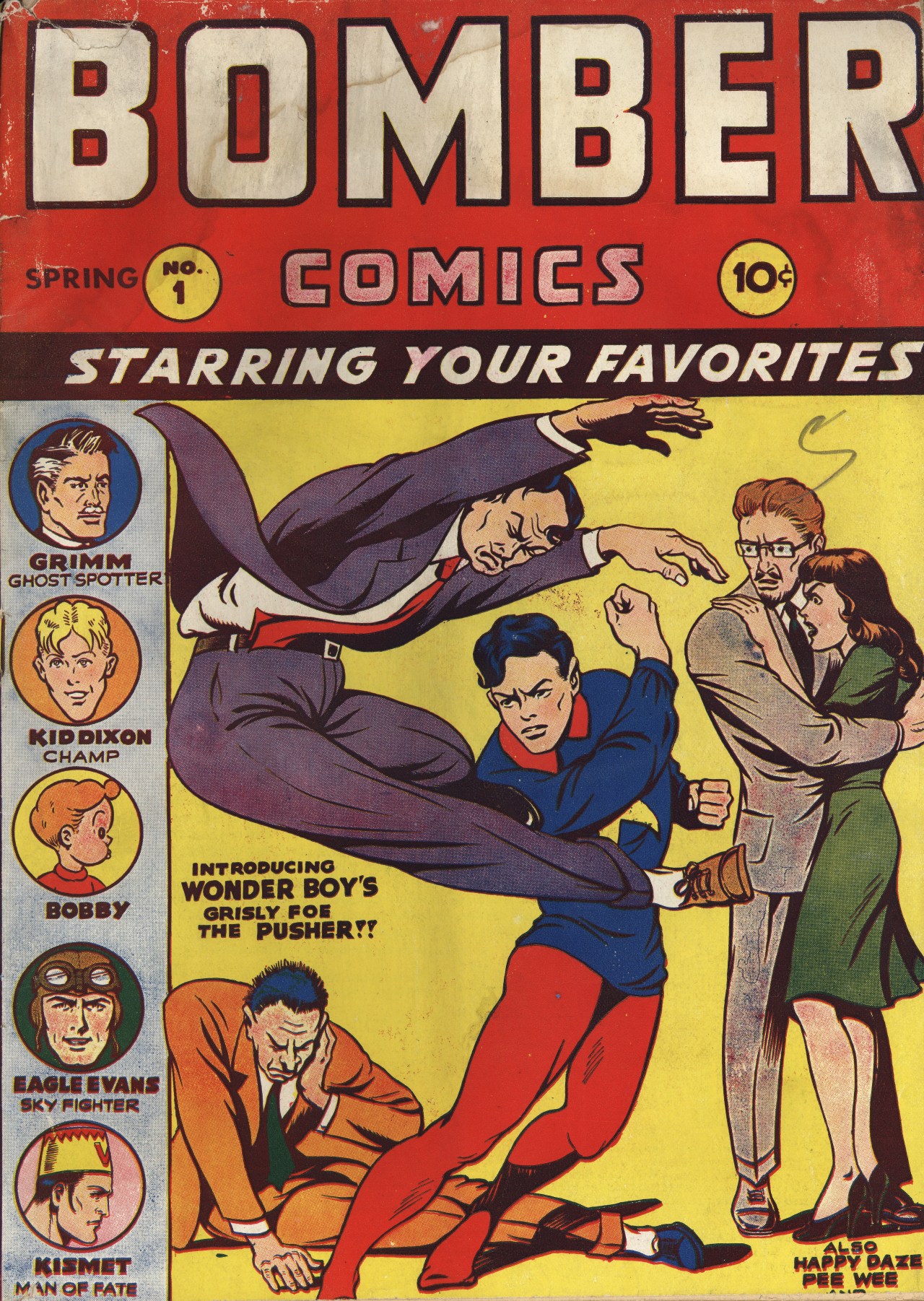 Read online Bomber Comics comic -  Issue #1 - 1