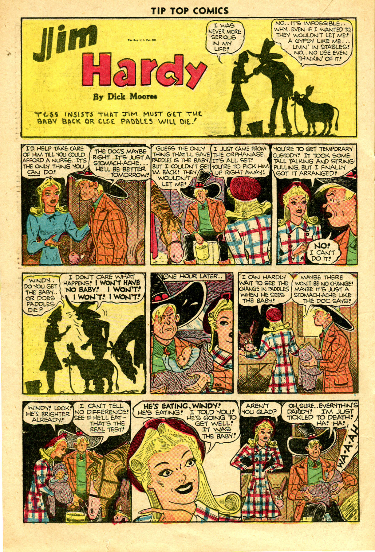 Read online Tip Top Comics comic -  Issue #102 - 34
