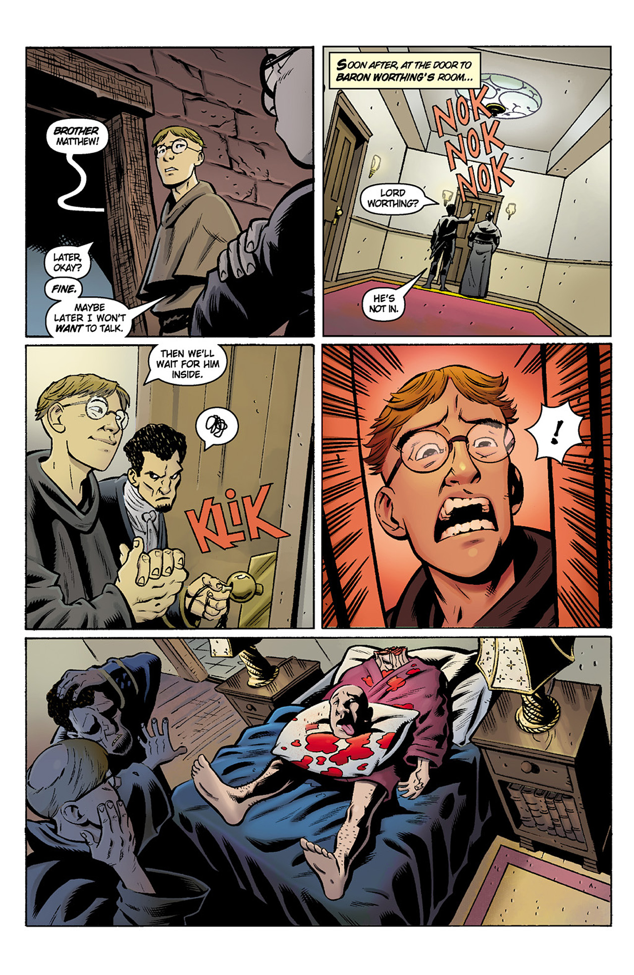 Read online Rex Mundi (2006) comic -  Issue # TPB 6 - 216