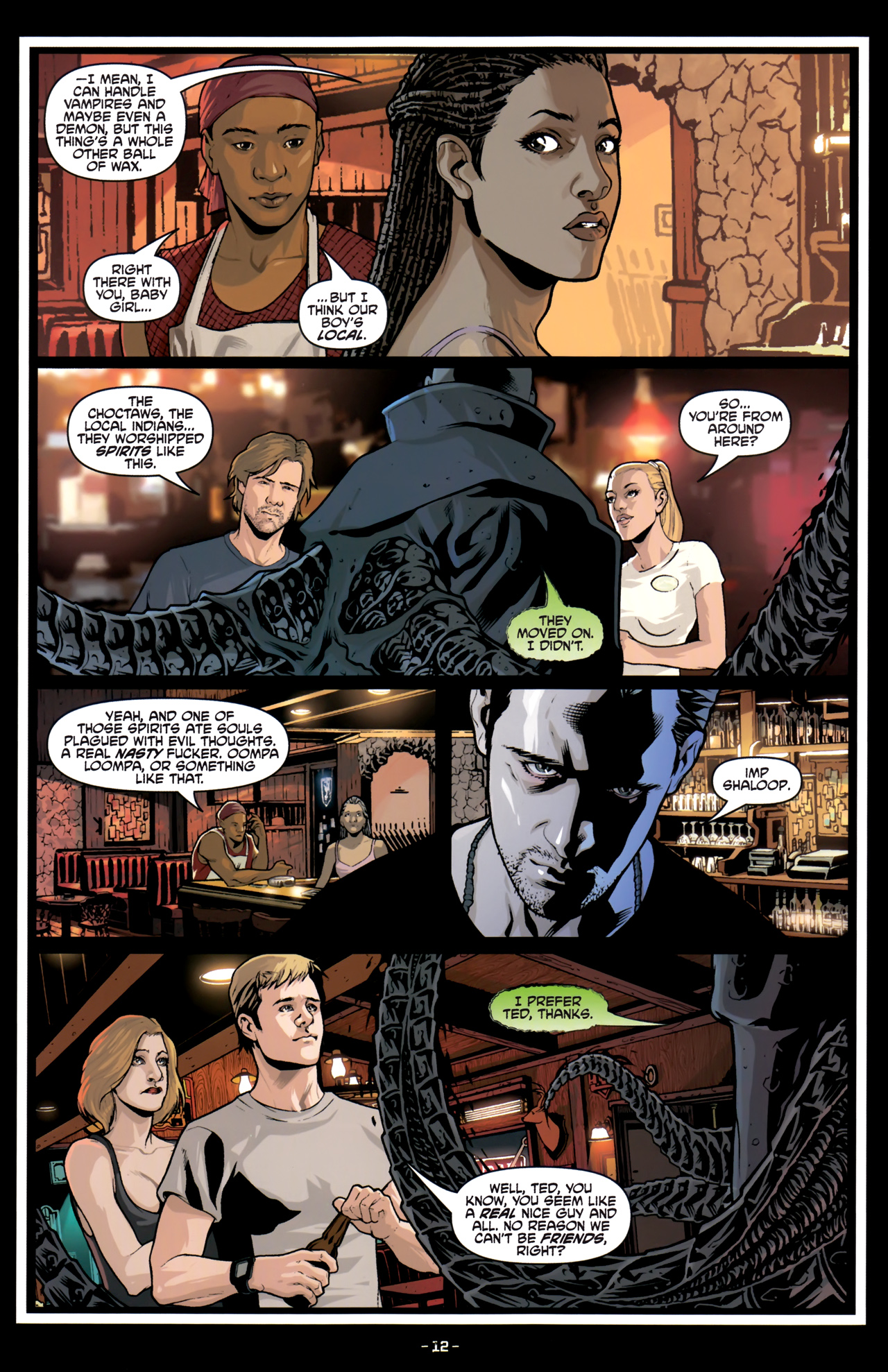 Read online True Blood (2010) comic -  Issue #1 - 17