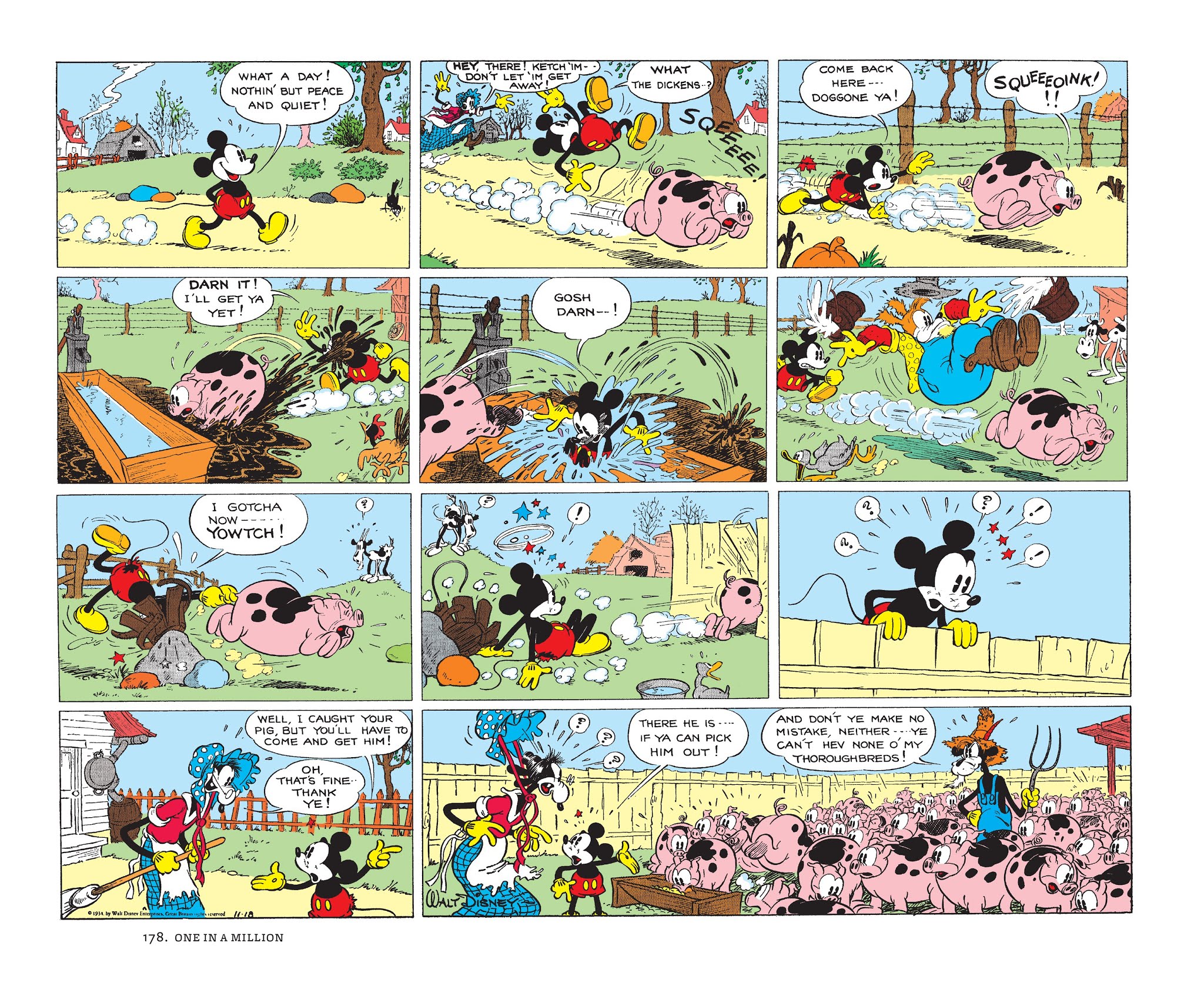 Read online Walt Disney's Mickey Mouse Color Sundays comic -  Issue # TPB 1 (Part 2) - 78