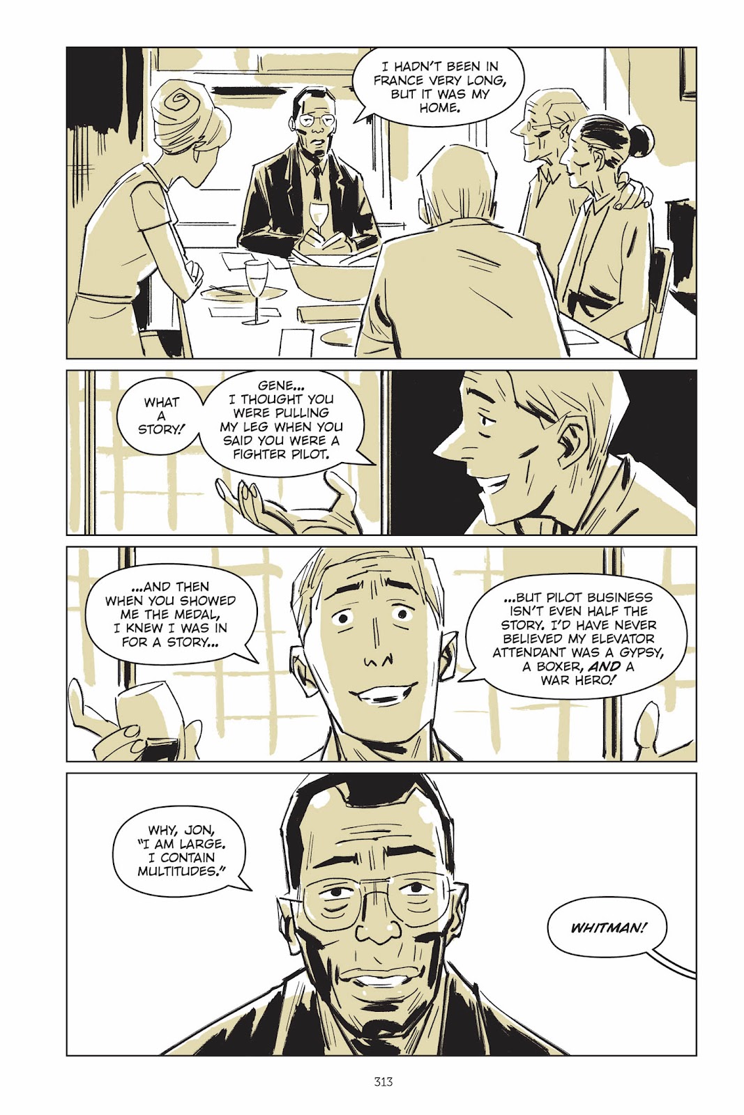 Now Let Me Fly: A Portrait of Eugene Bullard issue TPB (Part 3) - Page 107