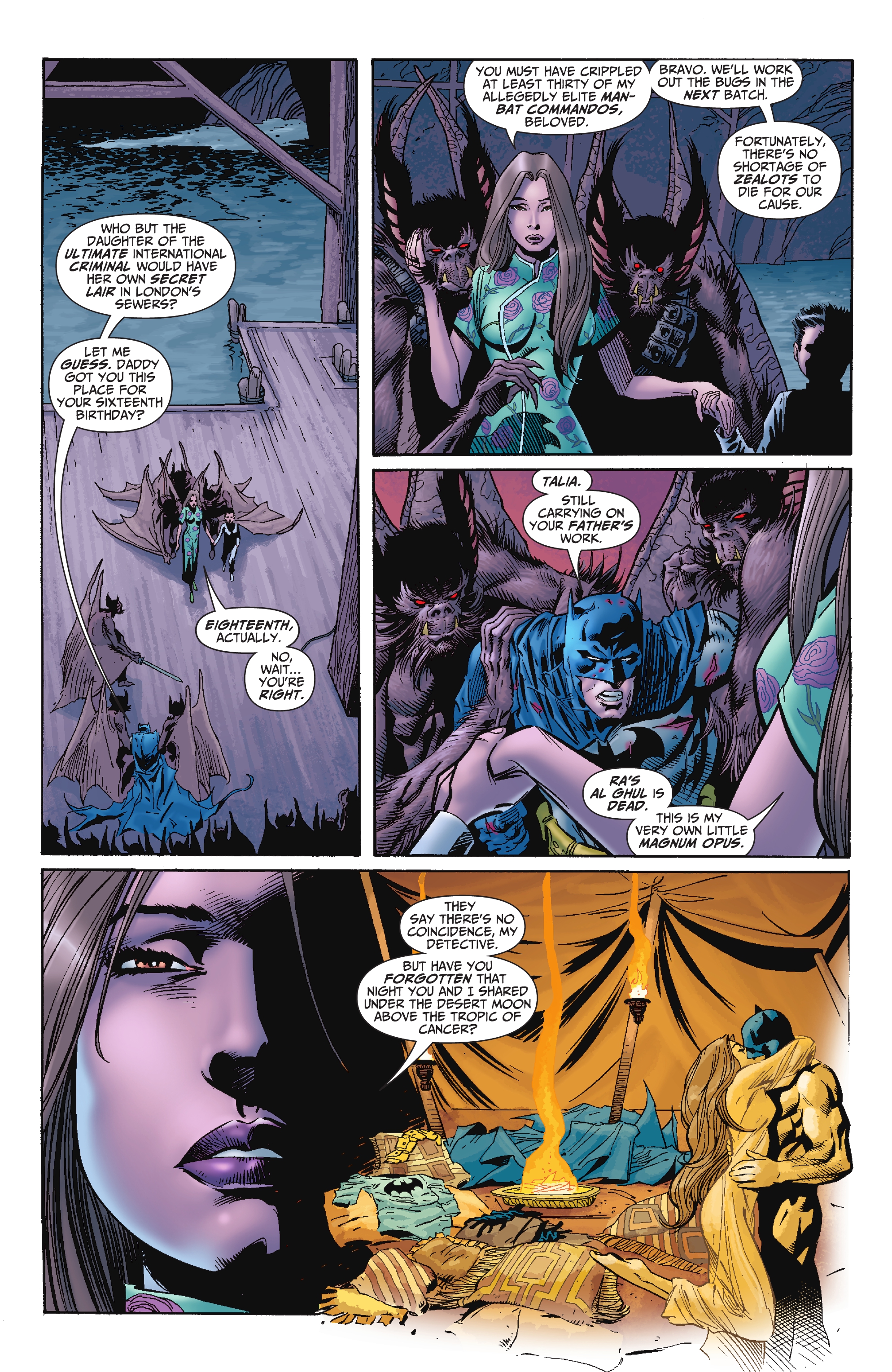 Read online Batman Arkham: Talia al Ghul comic -  Issue # TPB (Part 2) - 100