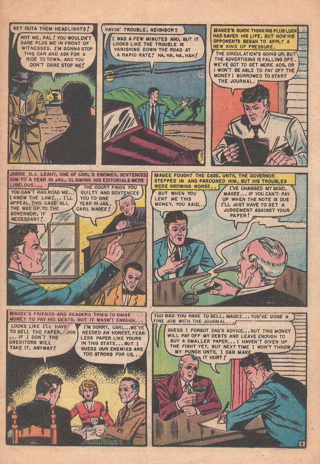 Read online The Flame comic -  Issue #1 - 23