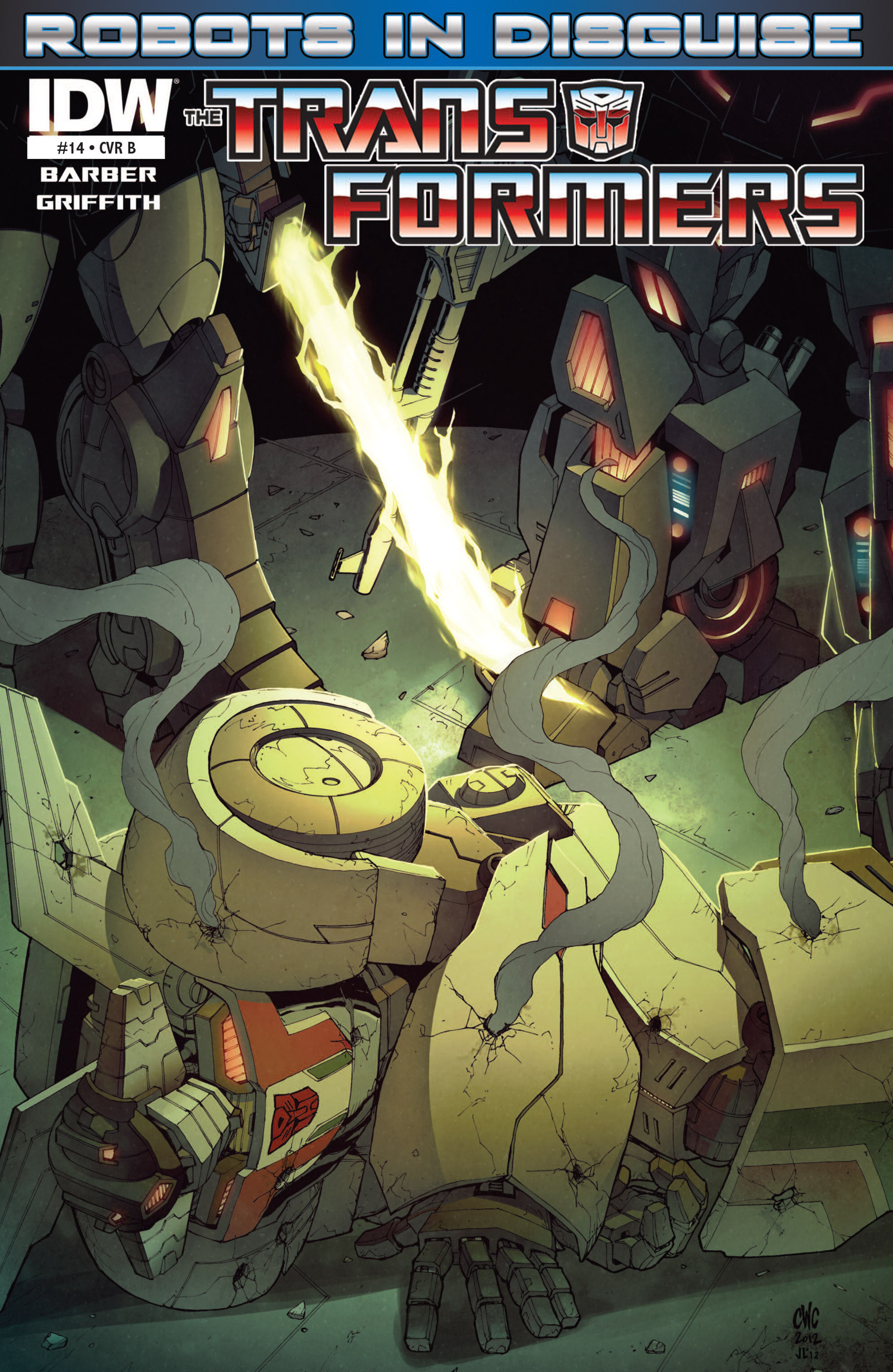 Read online Transformers: Robots In Disguise (2012) comic -  Issue #14 - 2