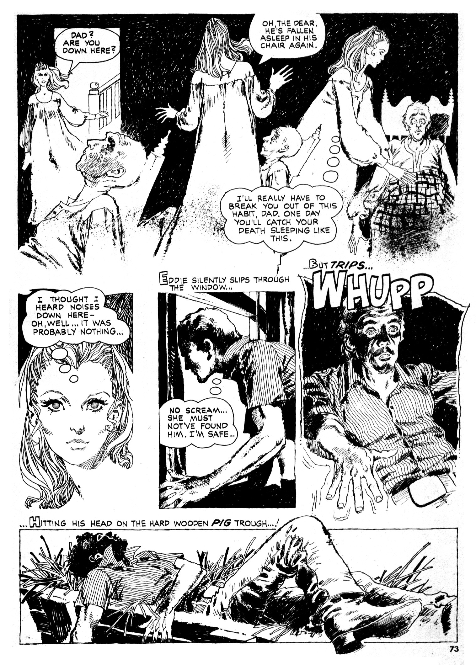 Read online Vampirella (1969) comic -  Issue #23 - 73