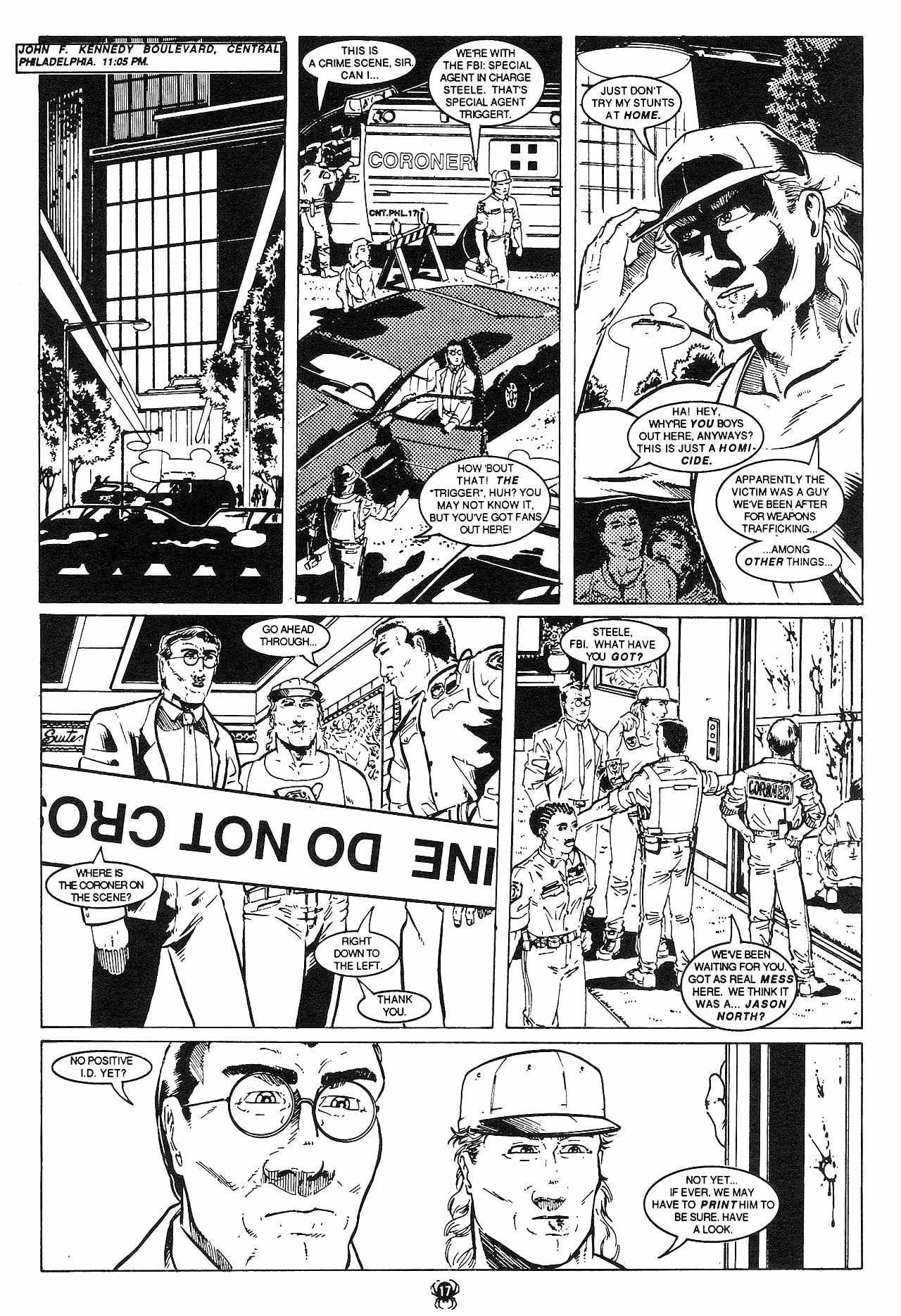 Read online Fangs of the Widow comic -  Issue #4 - 19