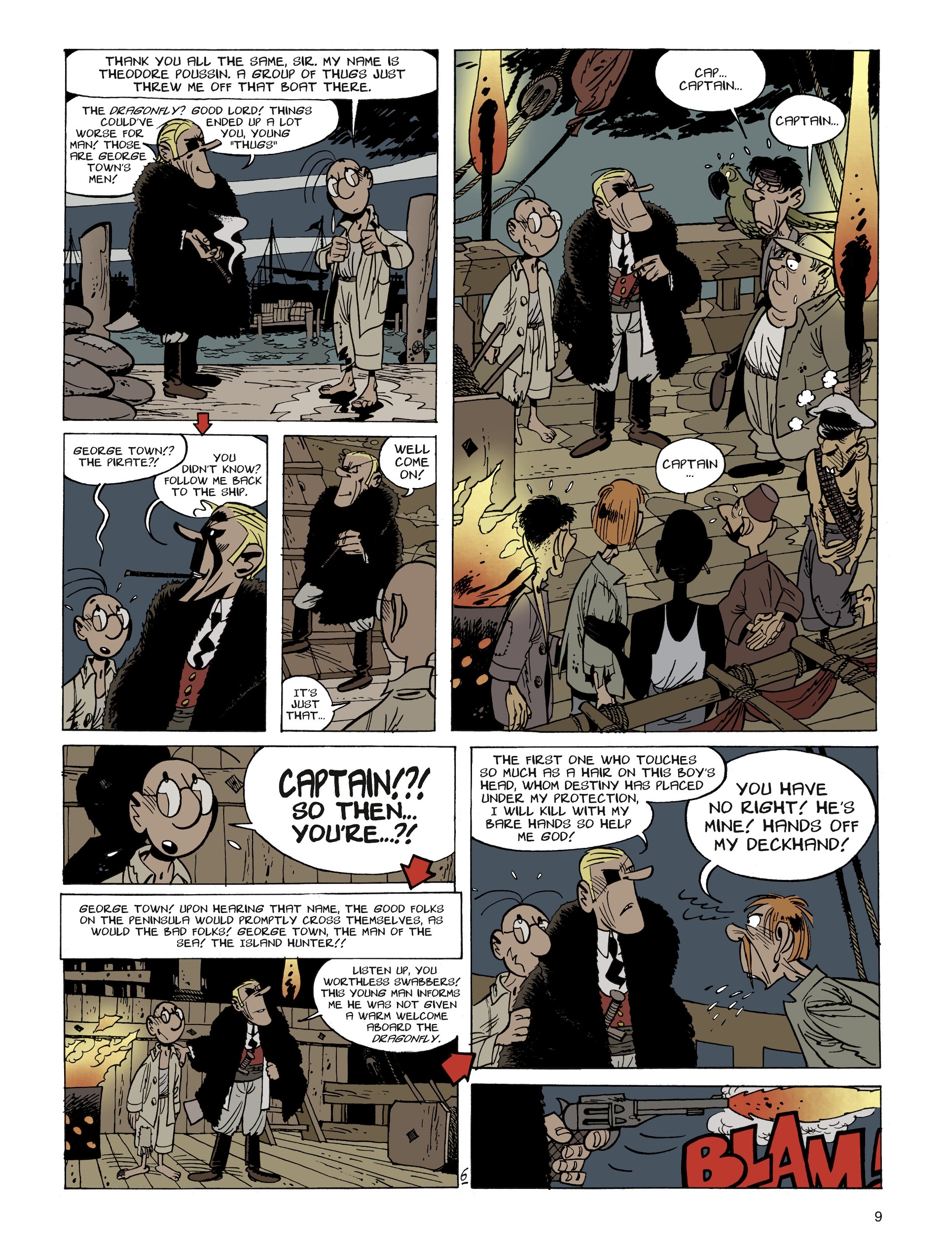 Read online Theodore Poussin comic -  Issue #2 - 9