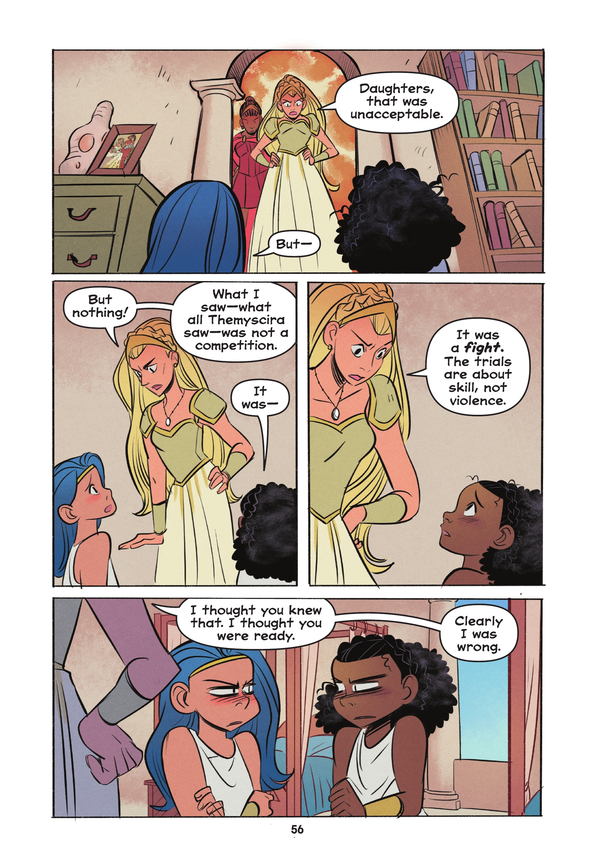 Read online Diana and Nubia: Princesses of the Amazons comic -  Issue # TPB (Part 1) - 54