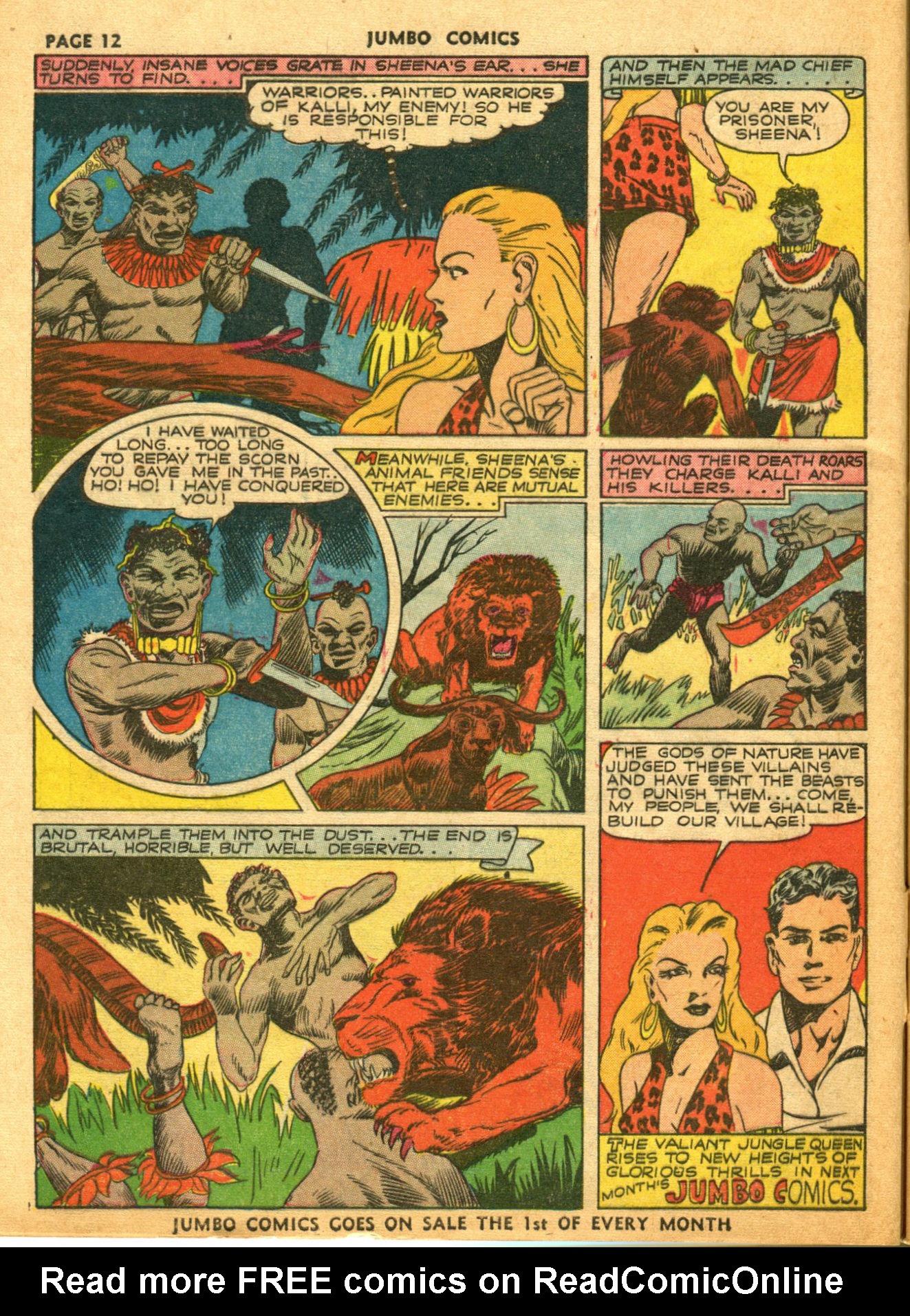 Read online Jumbo Comics comic -  Issue #34 - 15