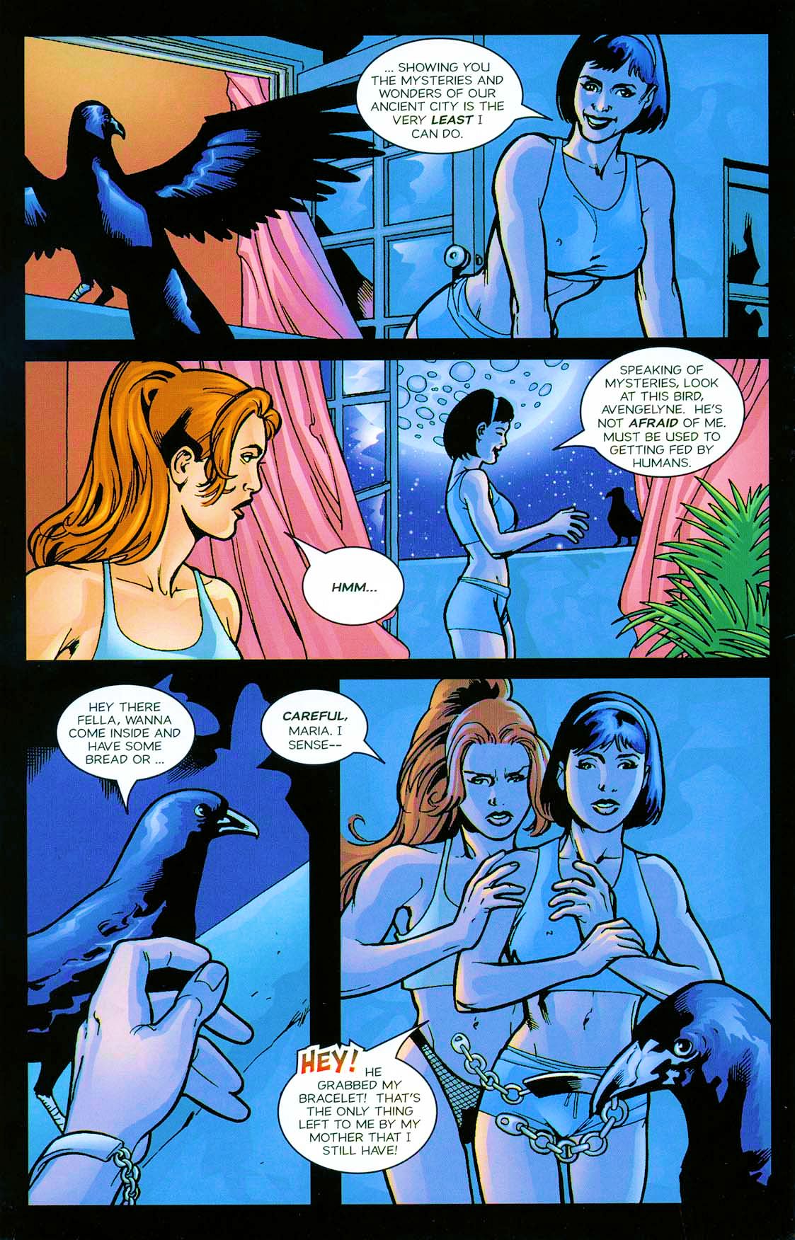 Read online Avengelyne / Pandora comic -  Issue #0 - 5