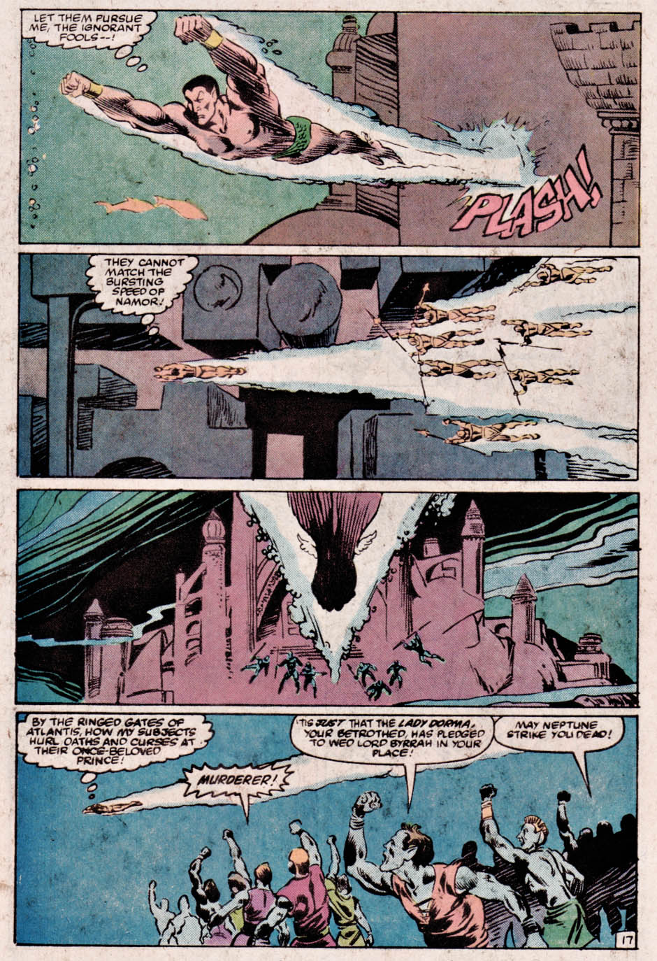 Read online What If? (1977) comic -  Issue #41 - The Sub-mariner had saved Atlantis from its destiny - 17