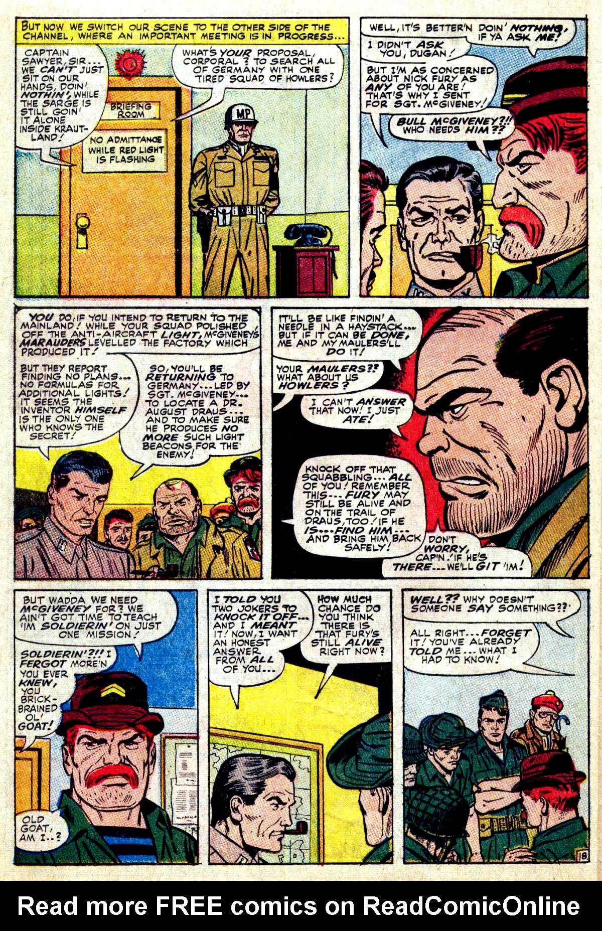 Read online Sgt. Fury comic -  Issue #27 - 26